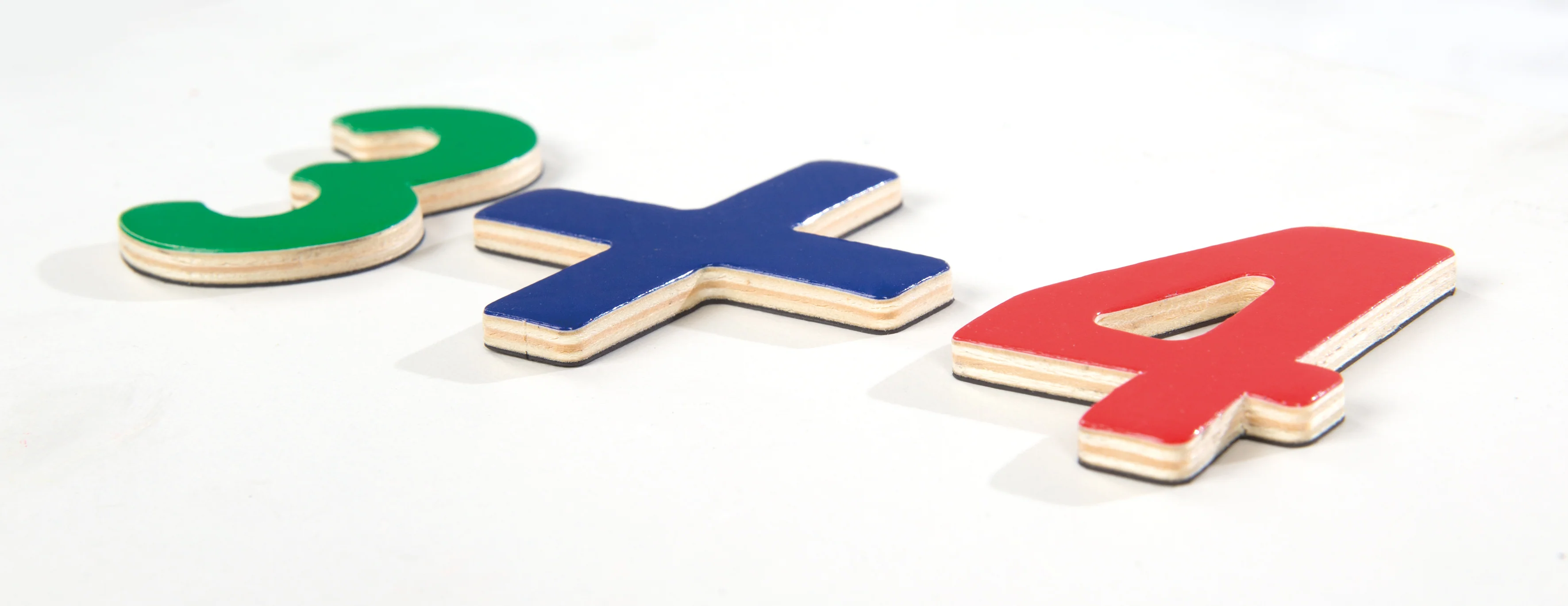 Magnetzahlen, Holz Magnet-Tafelset mit Zahlen und Zeichen, 35tlg, Schul-Spielzeug für Kinder - Image 5