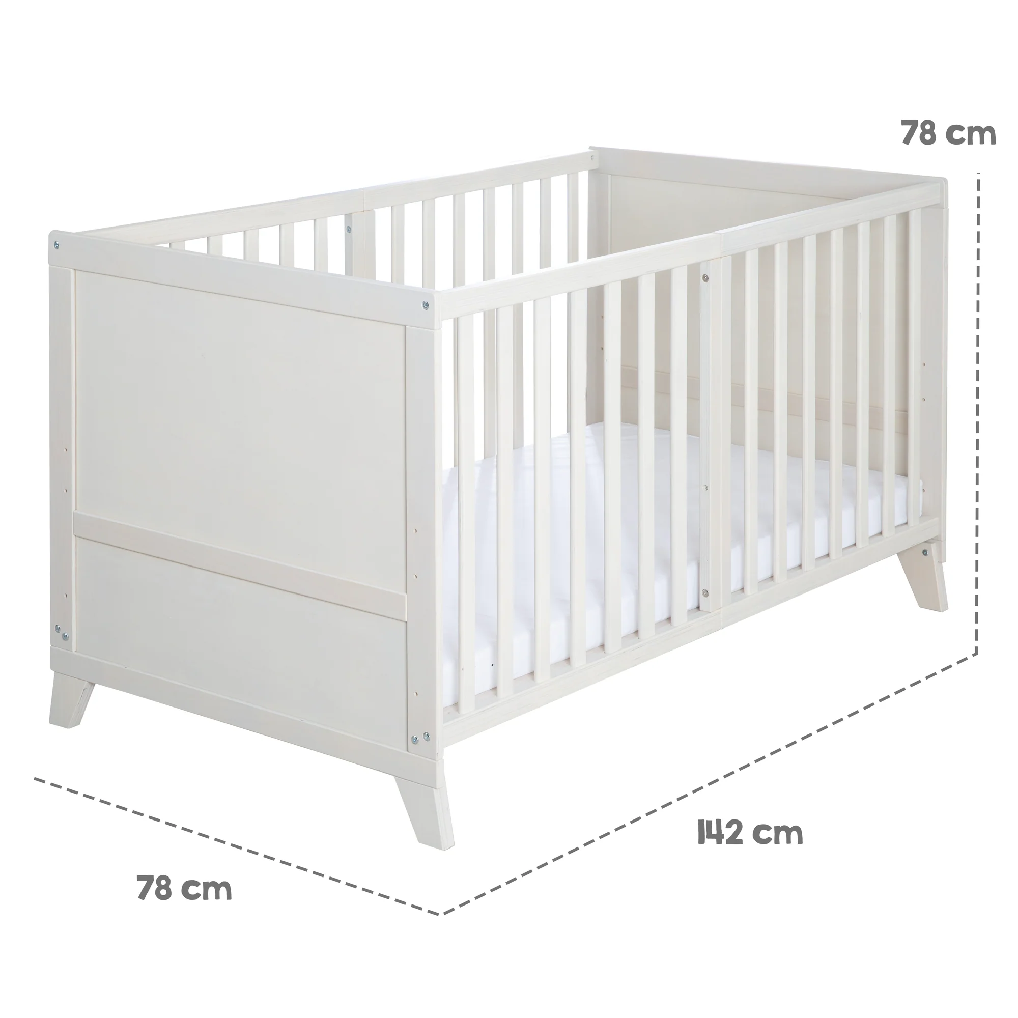 Babybettset 'Savanna Friends' 70 x 140 inkl. kompletter Ausstattung - Naturgrau / Beige - Image 13