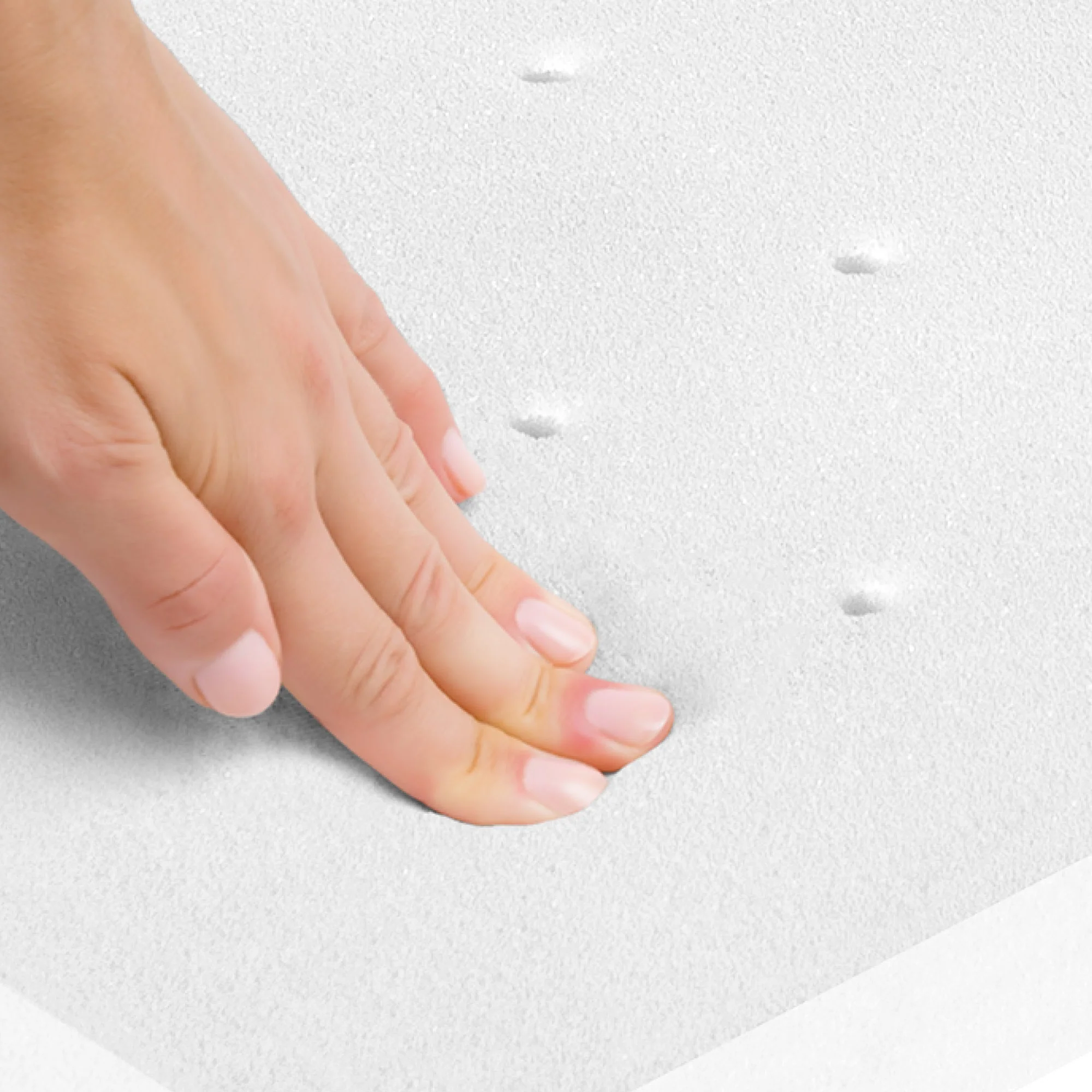 Reisebettmatratze 'safe asleep®', 60 x 120 x 5,5 cm, belüfteter Schaumstoff für optimales Schlafklima - Image 11