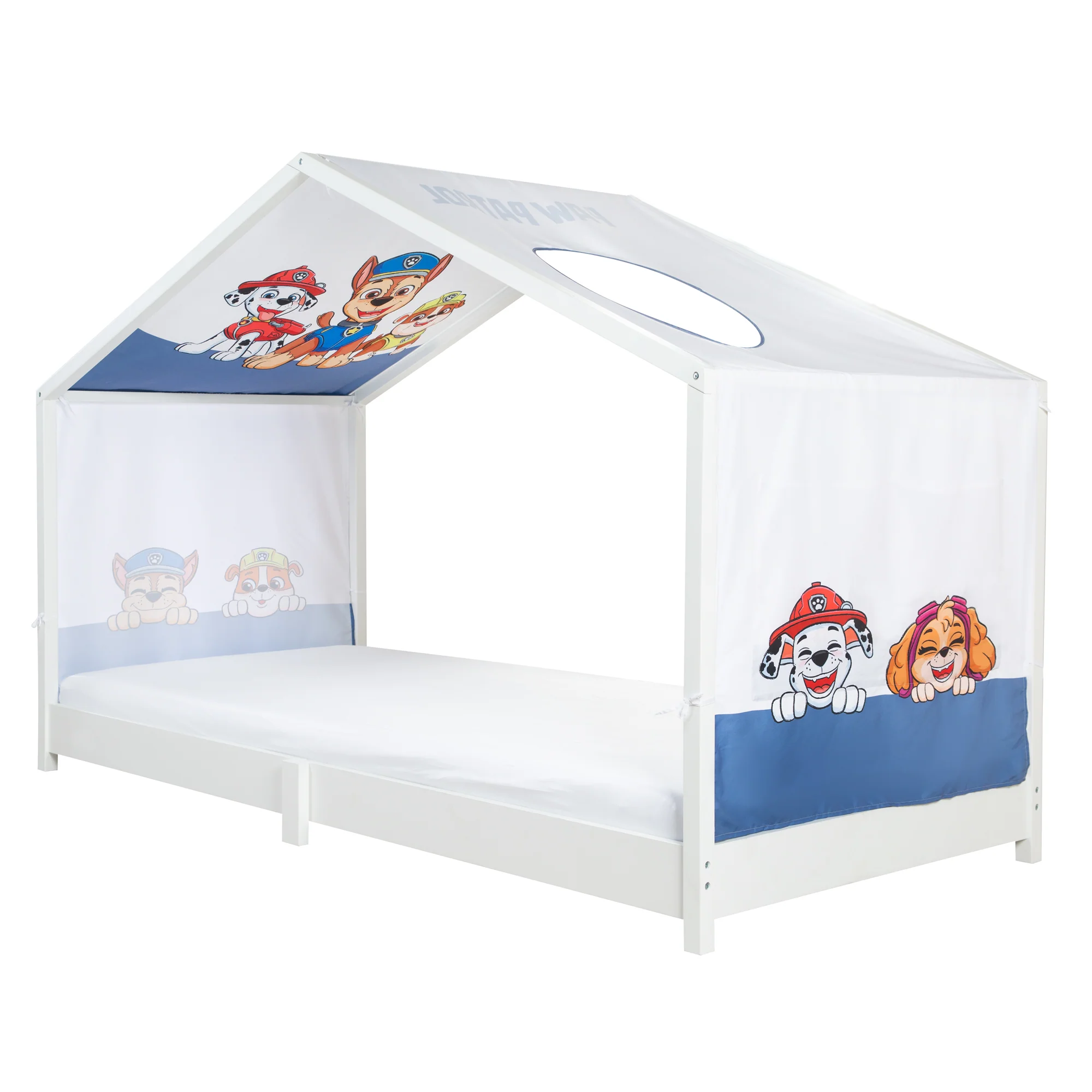 Hausbettbezug 90 x 200 cm 'Paw Patrol' - Weiß / Blau - Image 4