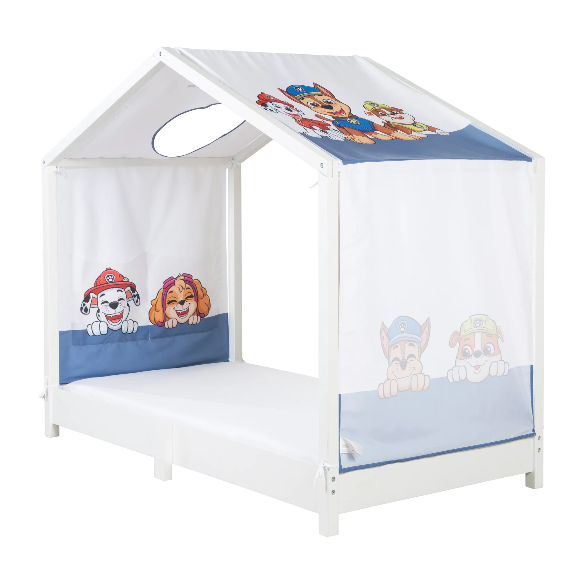 Hausbettbezug 70 x 140 cm 'Paw Patrol' - Weiß / Blau - Image 3