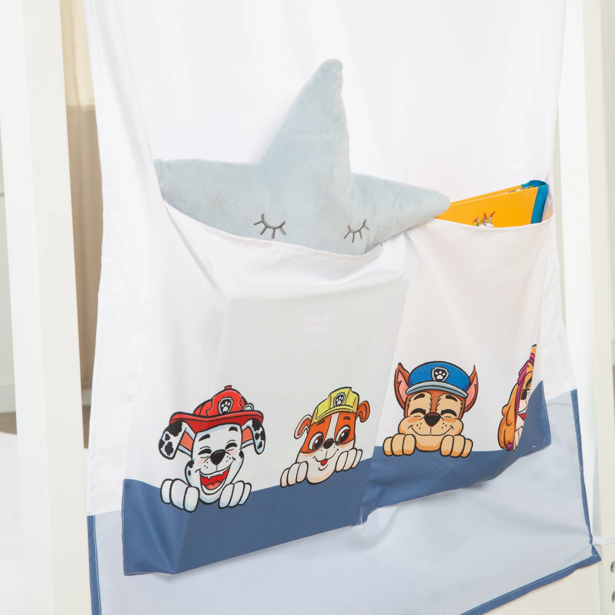 Hausbettbezug 70 x 140 cm 'Paw Patrol' - Weiß / Blau - Image 8