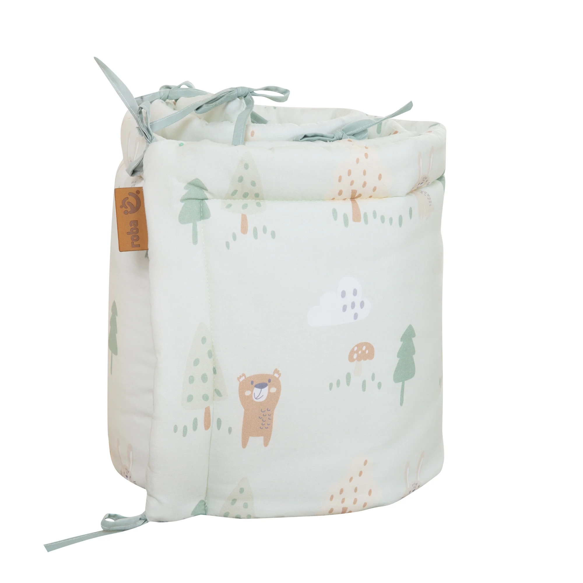 Bettset 70 x 140 cm 'Woodland Buddies' - Umbaubares Kinderbett mit Zubehör - Sanfte Farben - Image 19