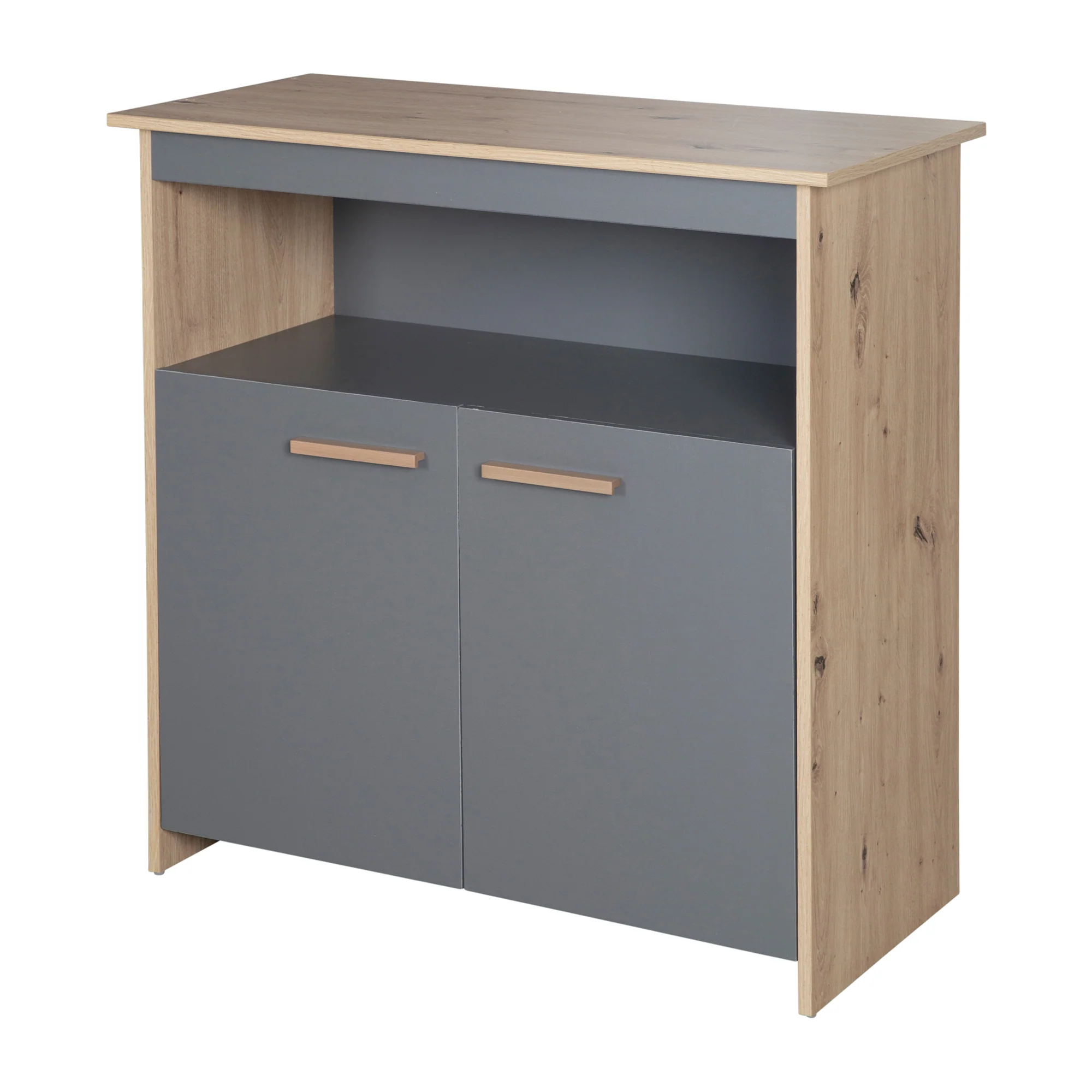 Kinderzimmerset 'Anna' 3-teilig - Anthrazit / Dekor Kent Eiche - Image 12