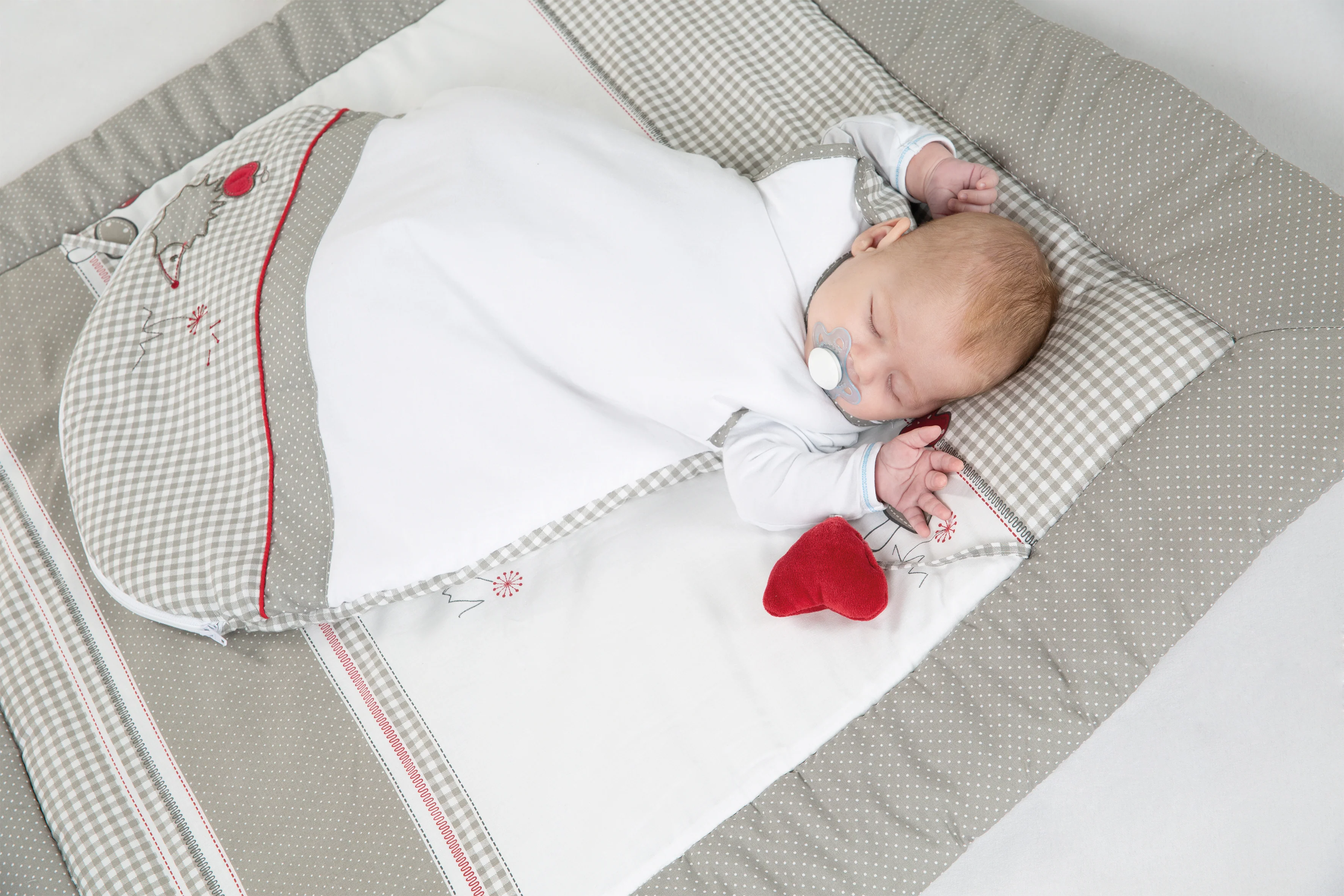 Schlafsack  'Adam & Eule', 70 - 110 cm, ganzjährig, atmungsaktive Baumwolle, unisex - Image 6
