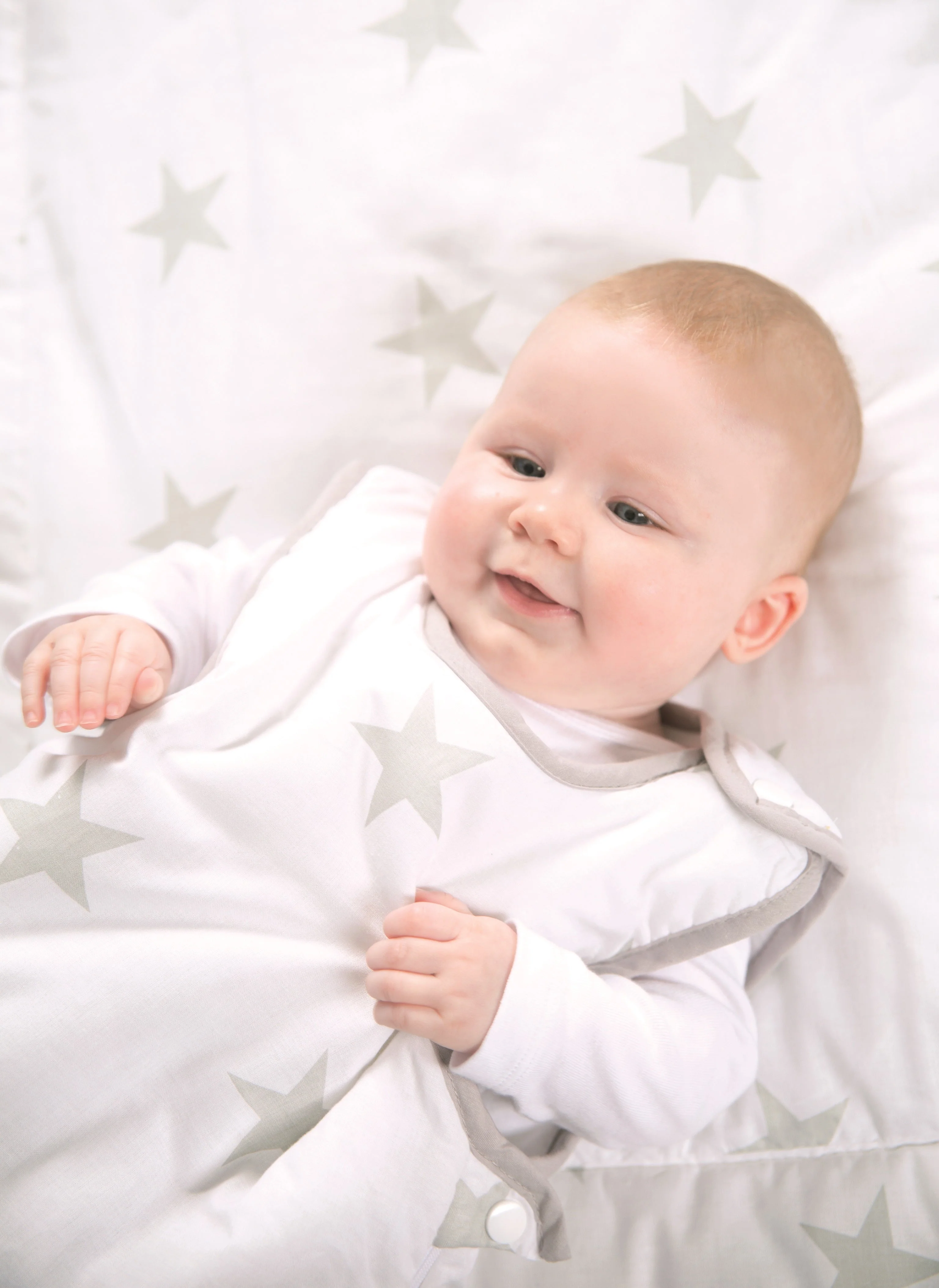 Schlafsack 'Little Stars', 70 - 110 cm, ganzjähriger Babyschlafsack, atmungsaktive Baumwolle, unisex - Image 3