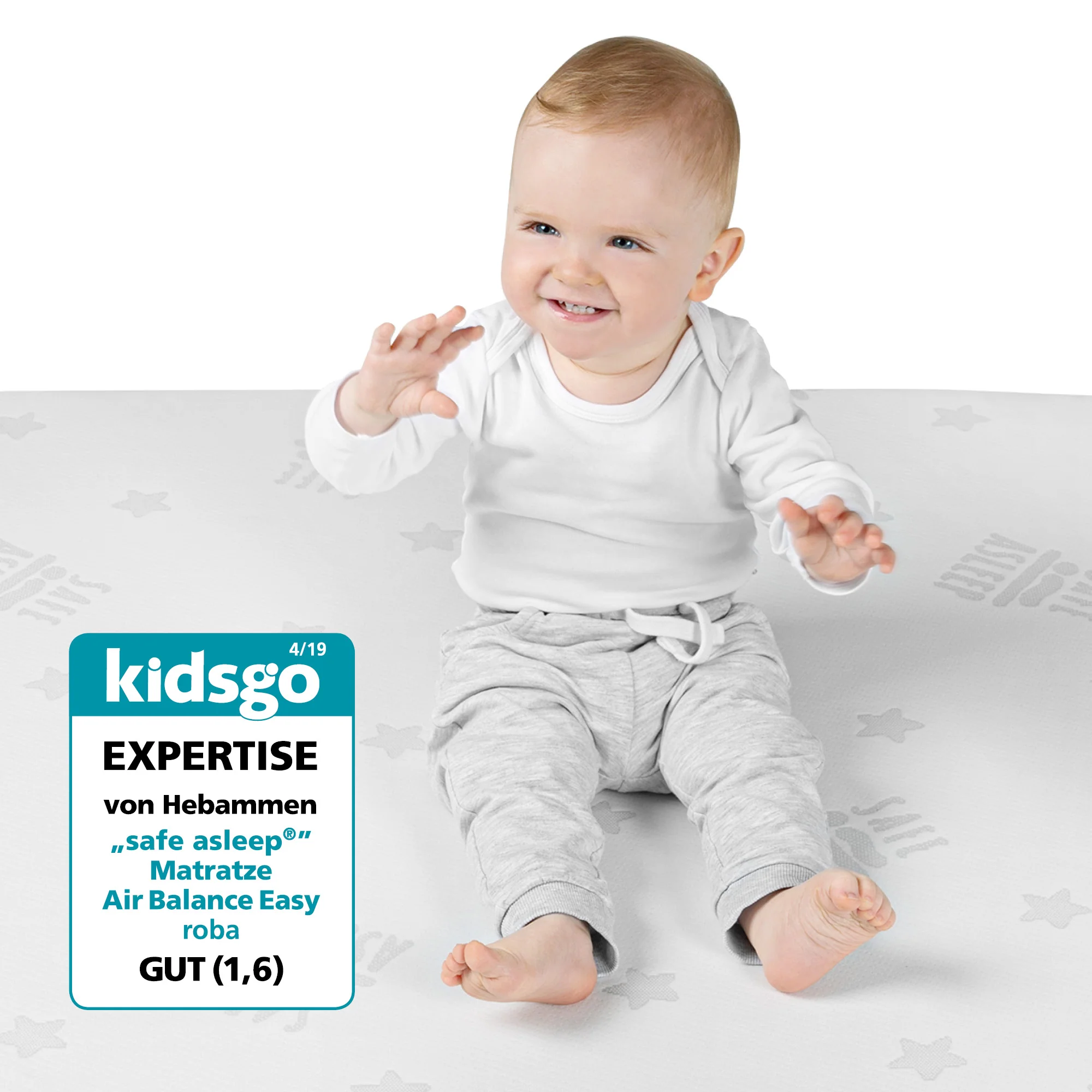 Babybettmatratze 'safe asleep®', AIR BALANCE EASY, 70 x 140 x 9 cm, für optimales Schlafklima - Image 16