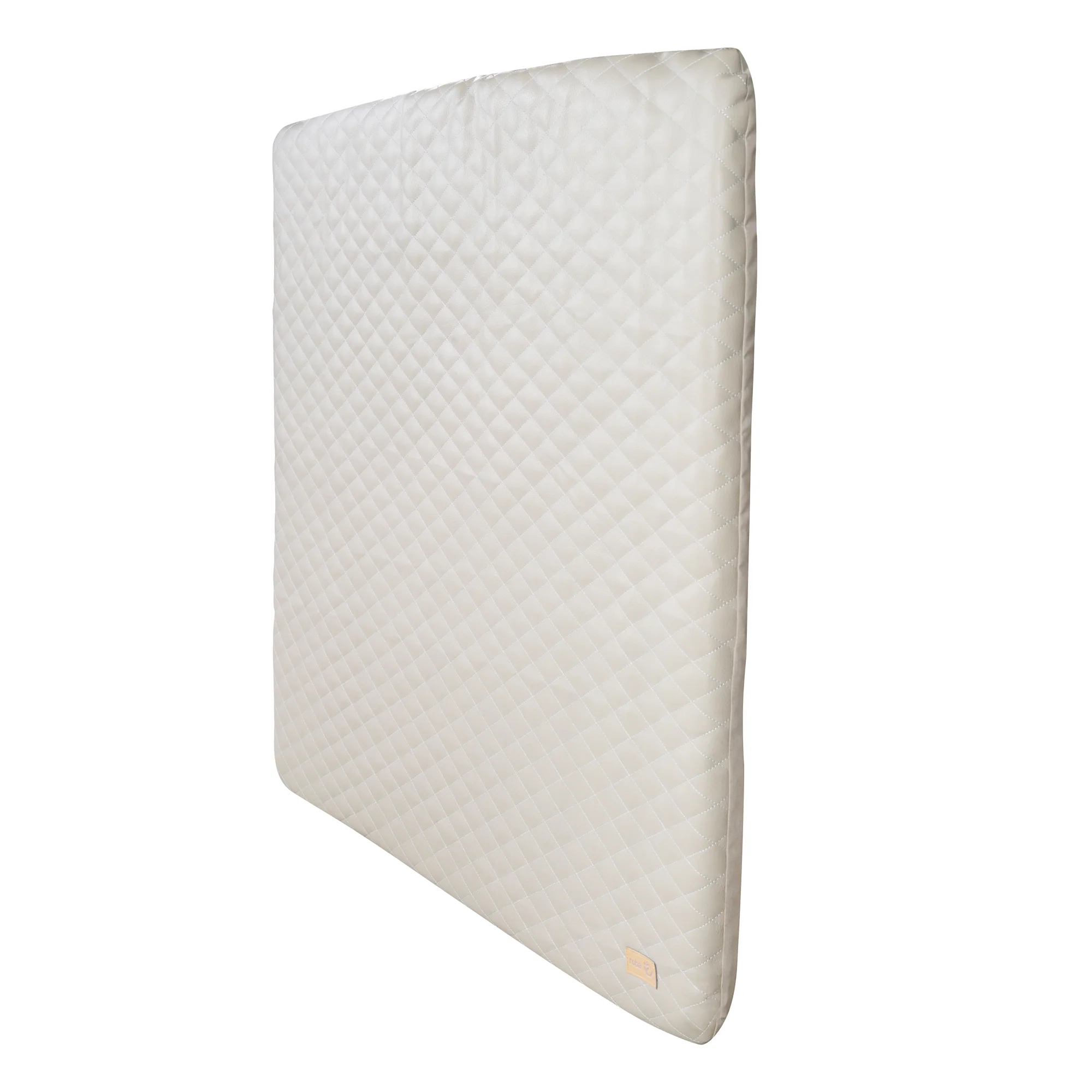 Wickelauflage 'Luxe' 85x75, abwischbares PU-Leder, Design 'Greyish gesteppt' - Image 3
