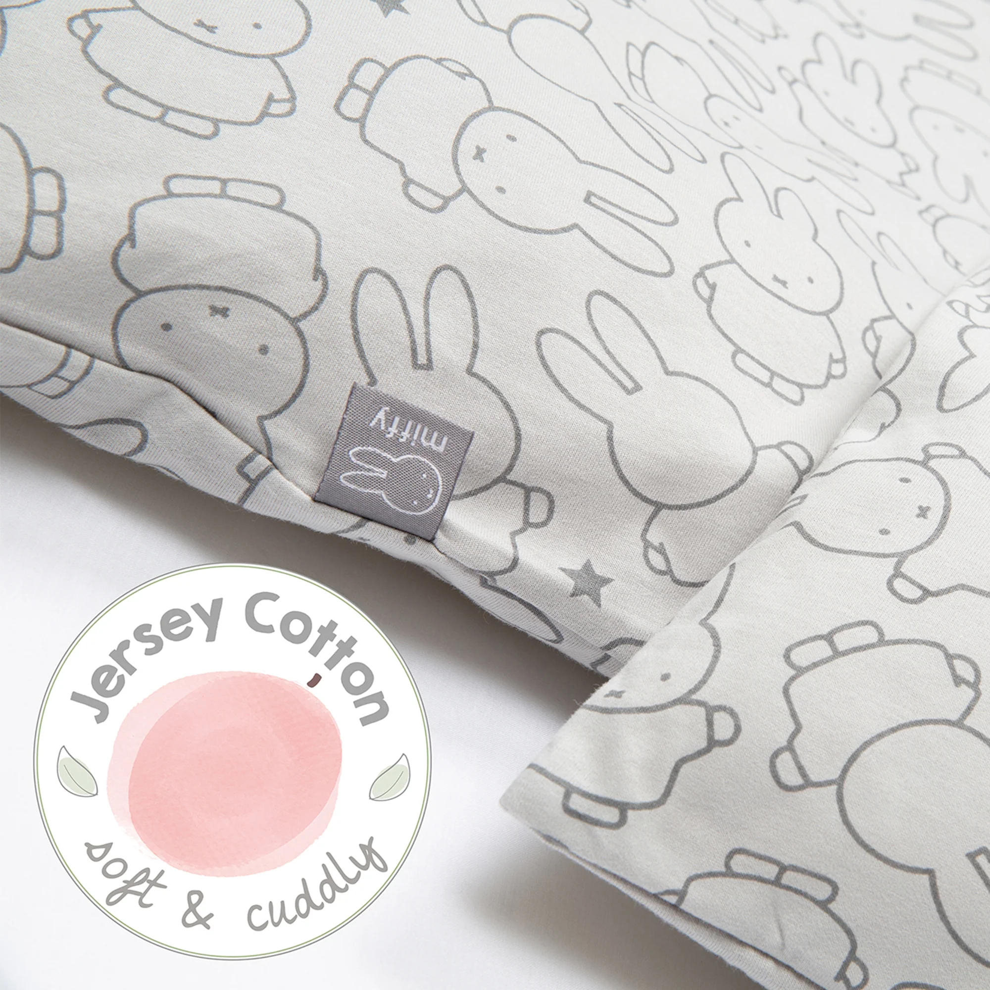 Bettwäsche 'miffy®', 100 x 135 cm, 100 % Baumwoll-Jersey, für Kinder- & Babybetten - Image 5
