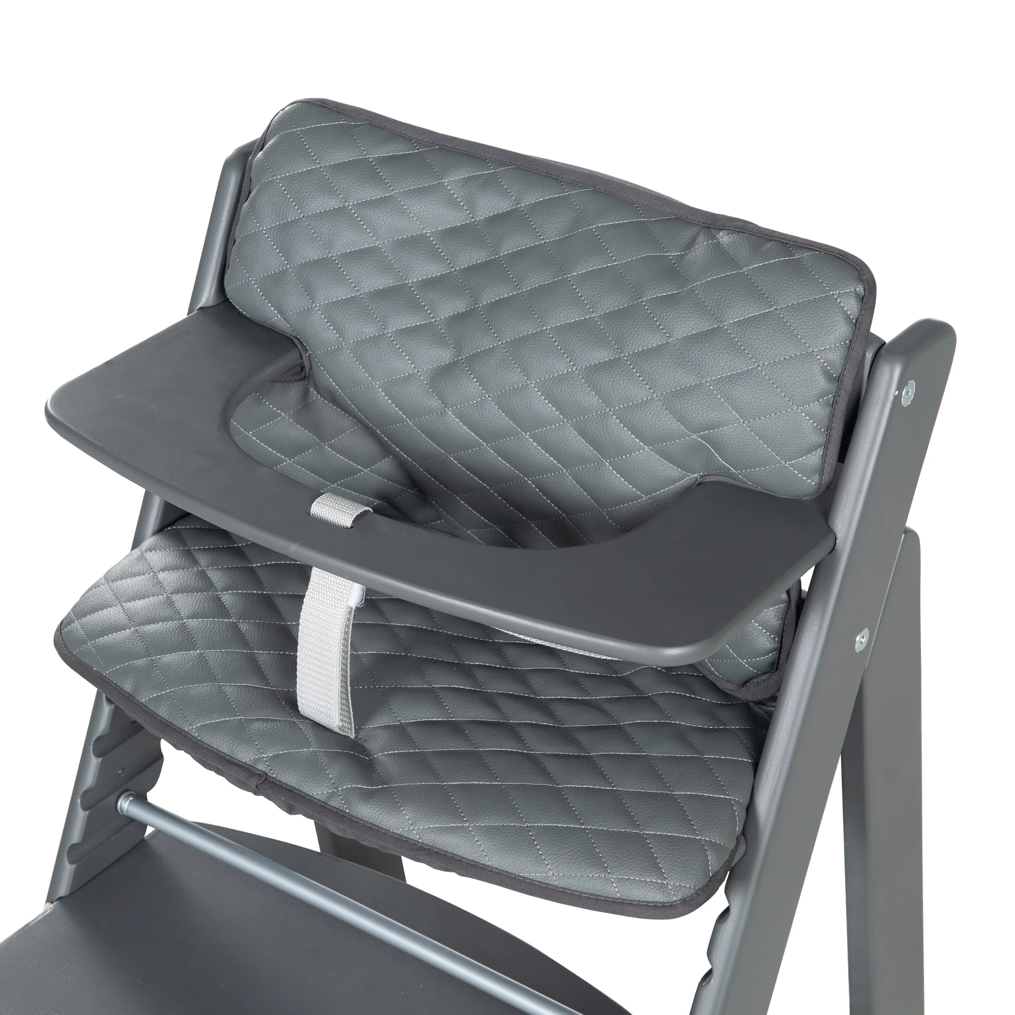 Sitzverkleinerer 'Luxe' - 2-tlg. Einlage 'Graphite gesteppt' für alle 'Sit Up' Hochstühle - Image 4