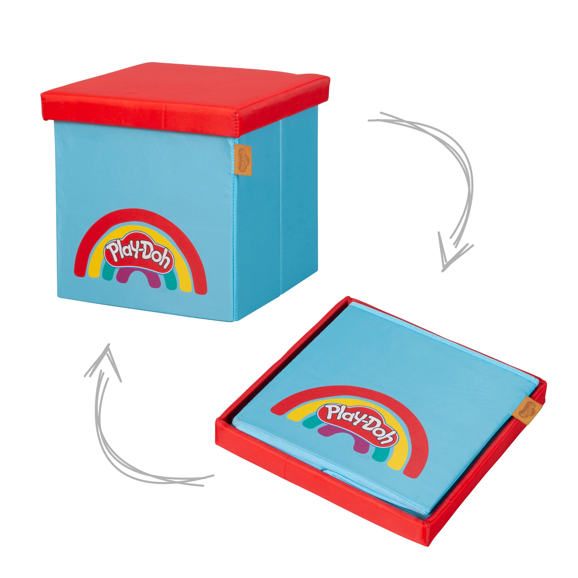 roba x Play-Doh Basteltisch mit Hocker mit 6 Knetdosen & Spielzubehör - Ab 3 Jahren - Image 15