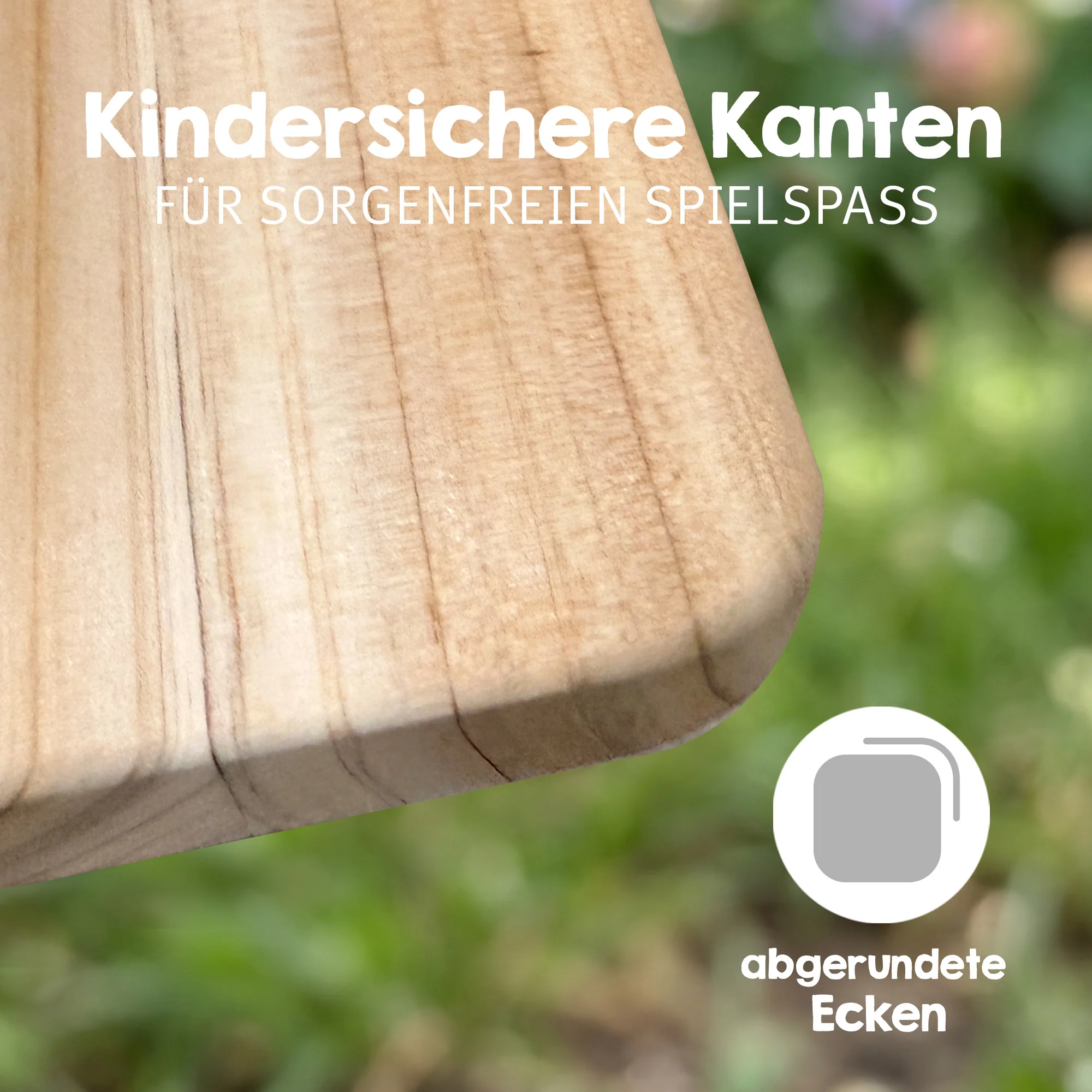 Kindersitzgruppe 'Outdoor+', Sitzgarnitur 'Picknick for 4', Massivholz - Natur - Image 6