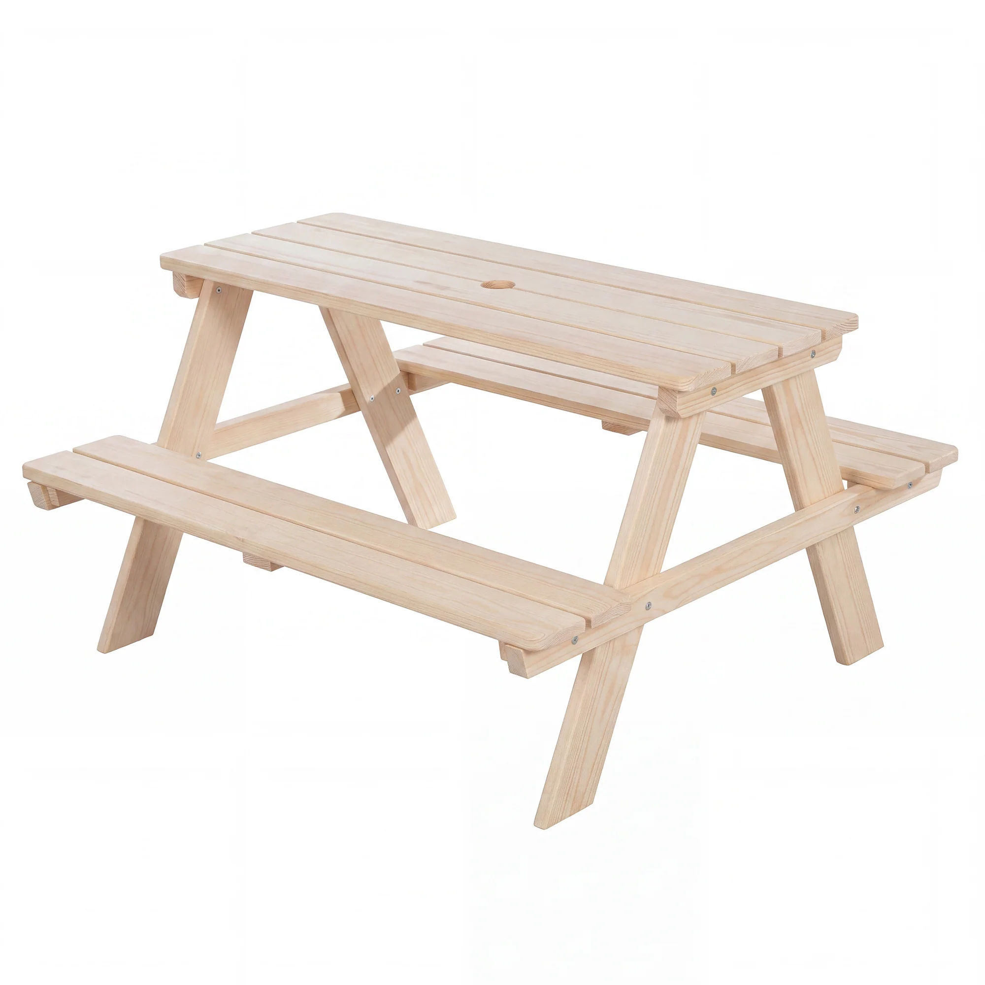 Kindersitzgruppe 'Outdoor+', Sitzgarnitur 'Picknick for 4', Massivholz - Natur - Image 9