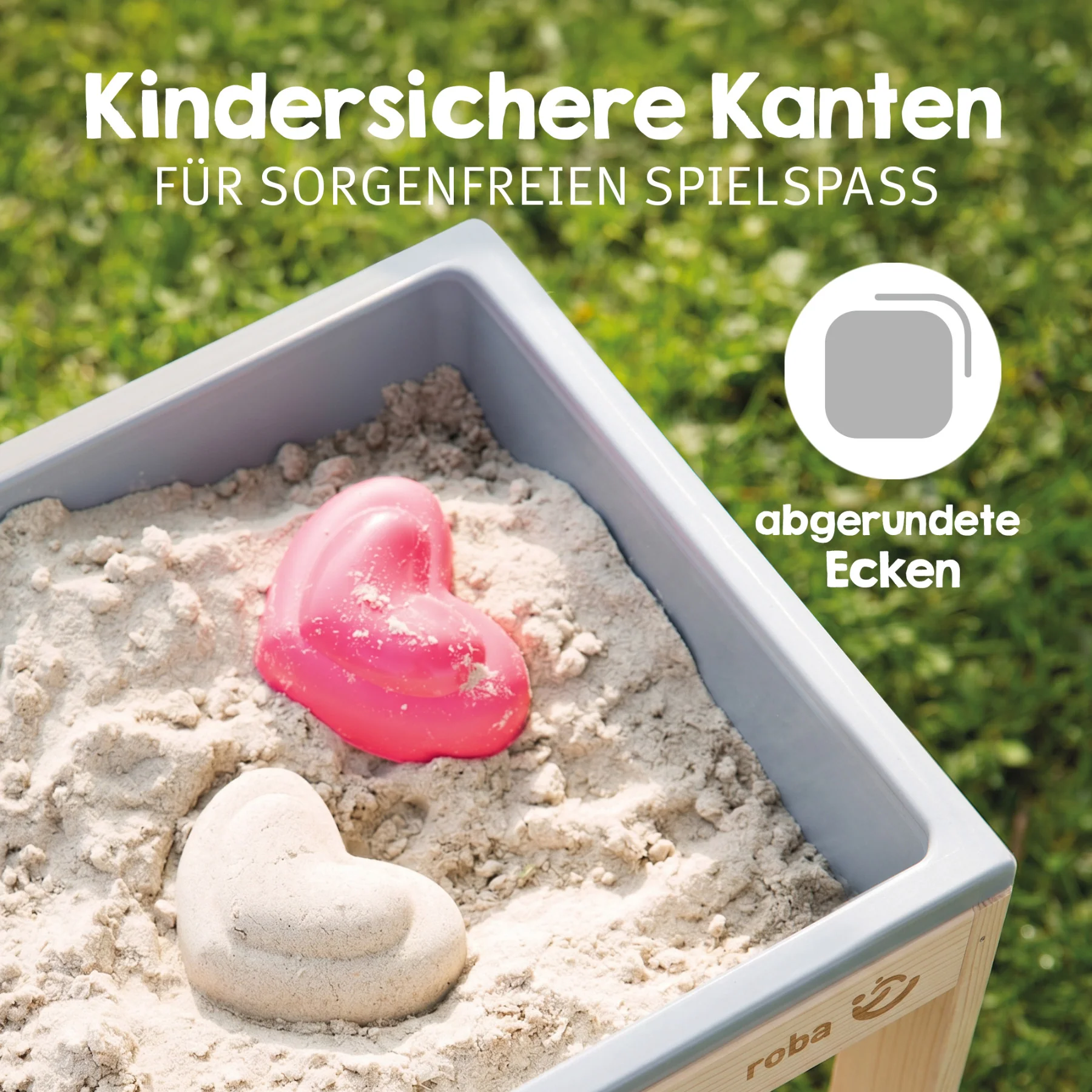 Outdoor+ Spieltisch 'Tiny', Massivholz, Sand- & Matschtisch - Natur - Image 3
