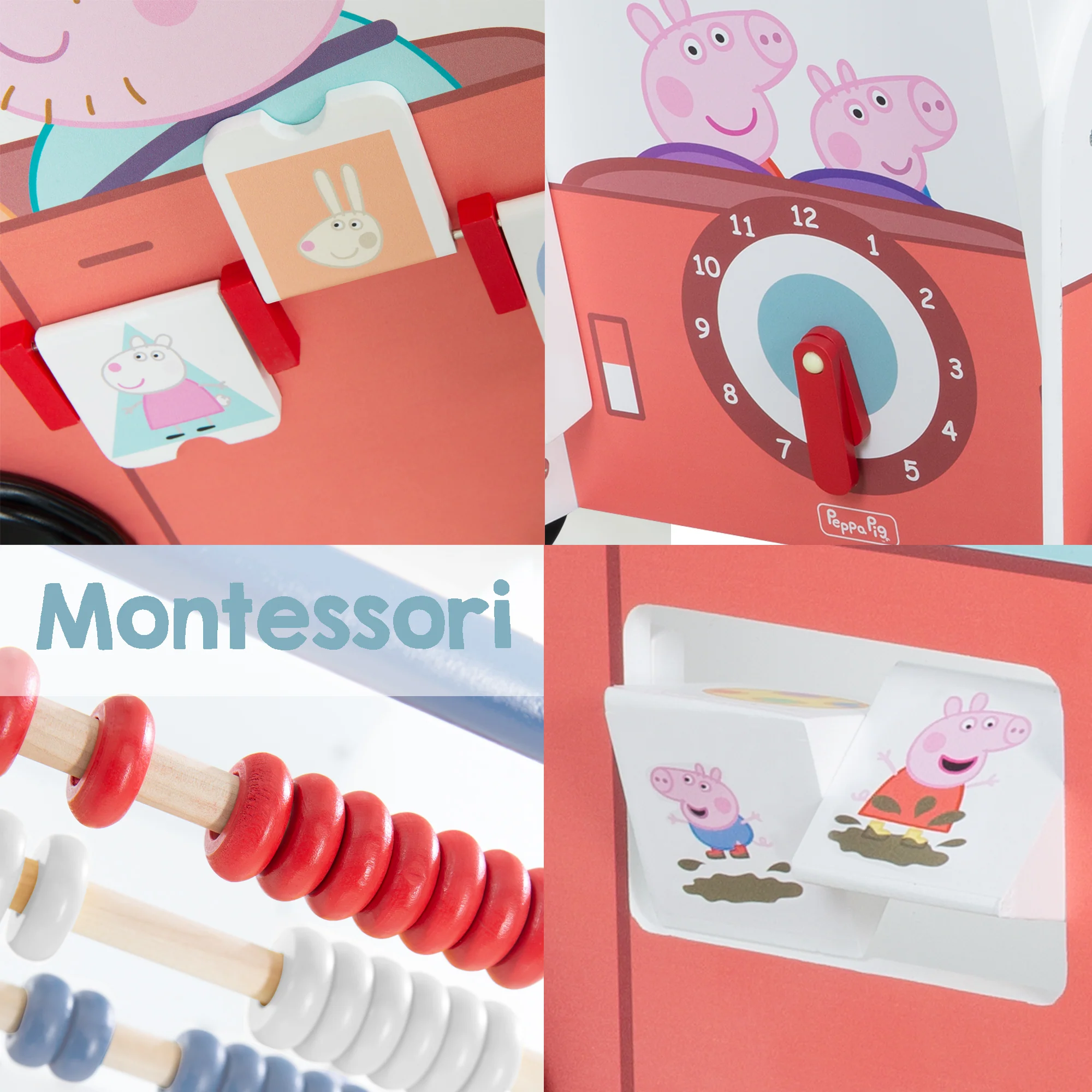 Bully-Schiebebus 'Peppa Pig' - Lauflernwagen mit Motiv der Serie - Image 10