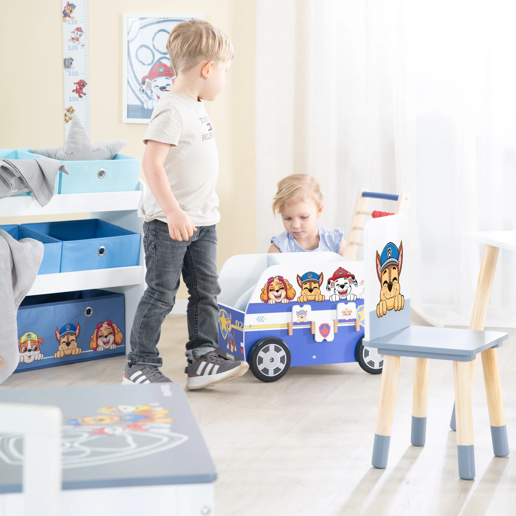 Bully-Schiebebus 'Paw Patrol' - Lauflernwagen mit Hunde Motiv der Serie - Image 7