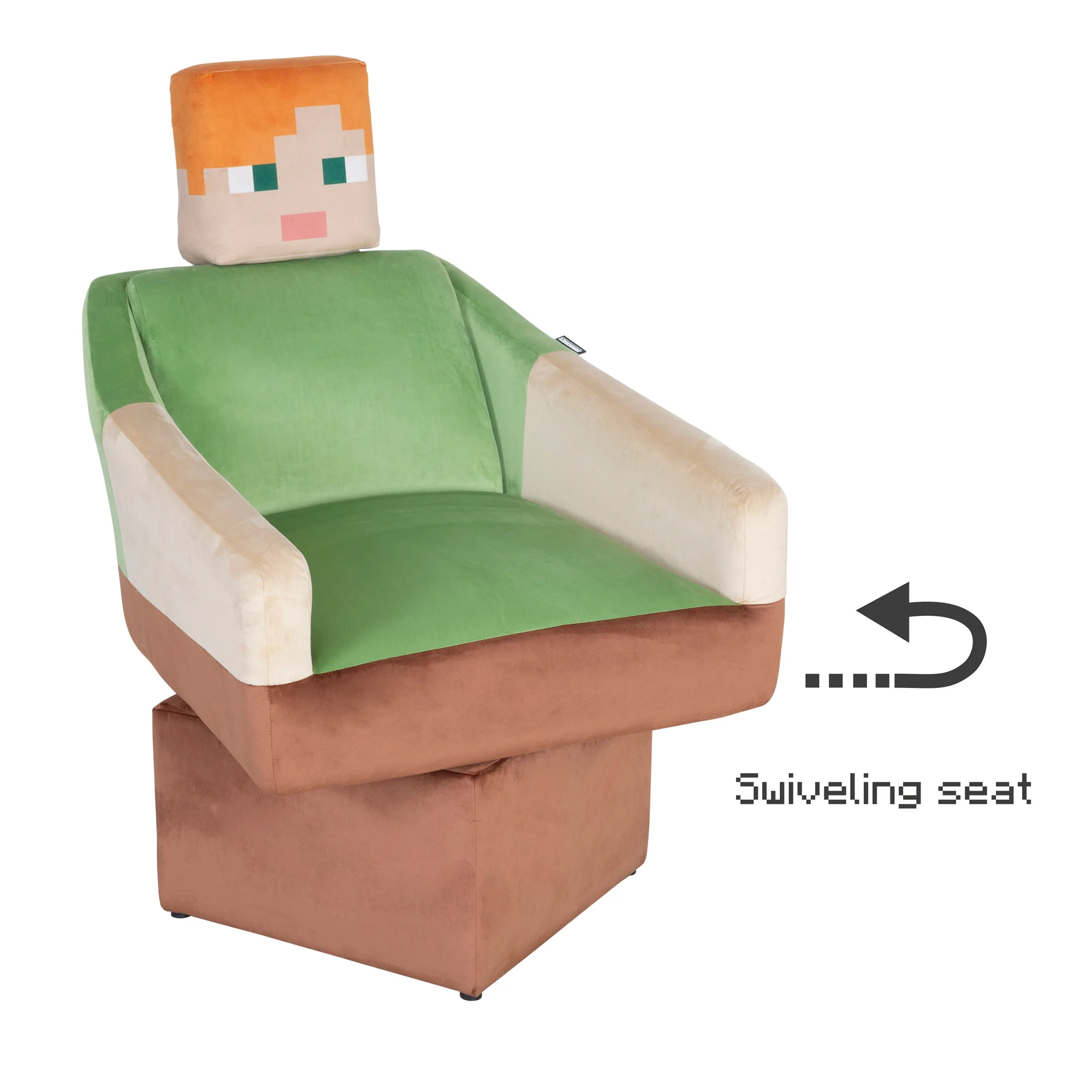 Drehsessel 'Minecraft' - Design Alex mit Arm- & Kopfstütze - Mehrfarbig - Image 13