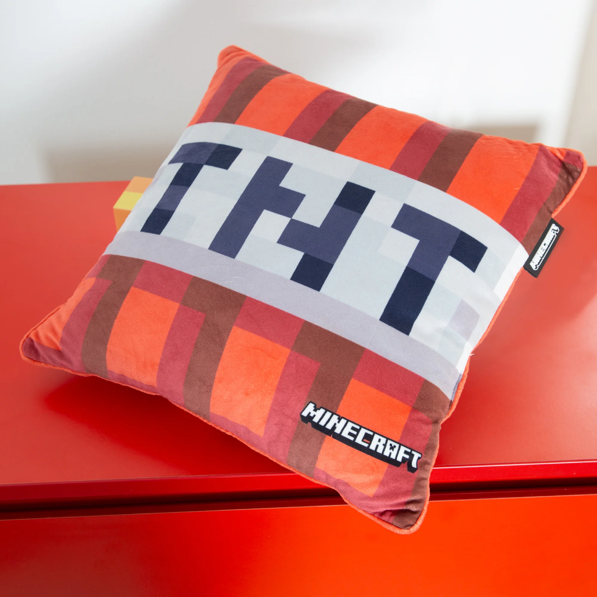 Dekokissen 'Minecraft' inkl. Füllung - TNT - Samtstoff - Image 6