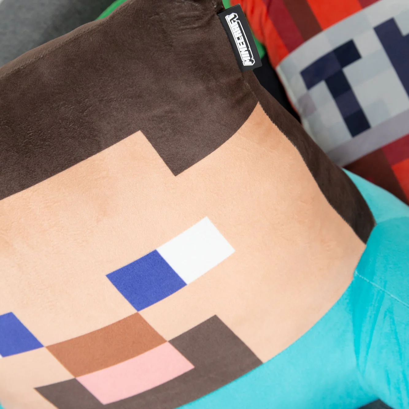 Lese- & Relaxkissen 'Minecraft' - Steve - Samtstoff - Image 5