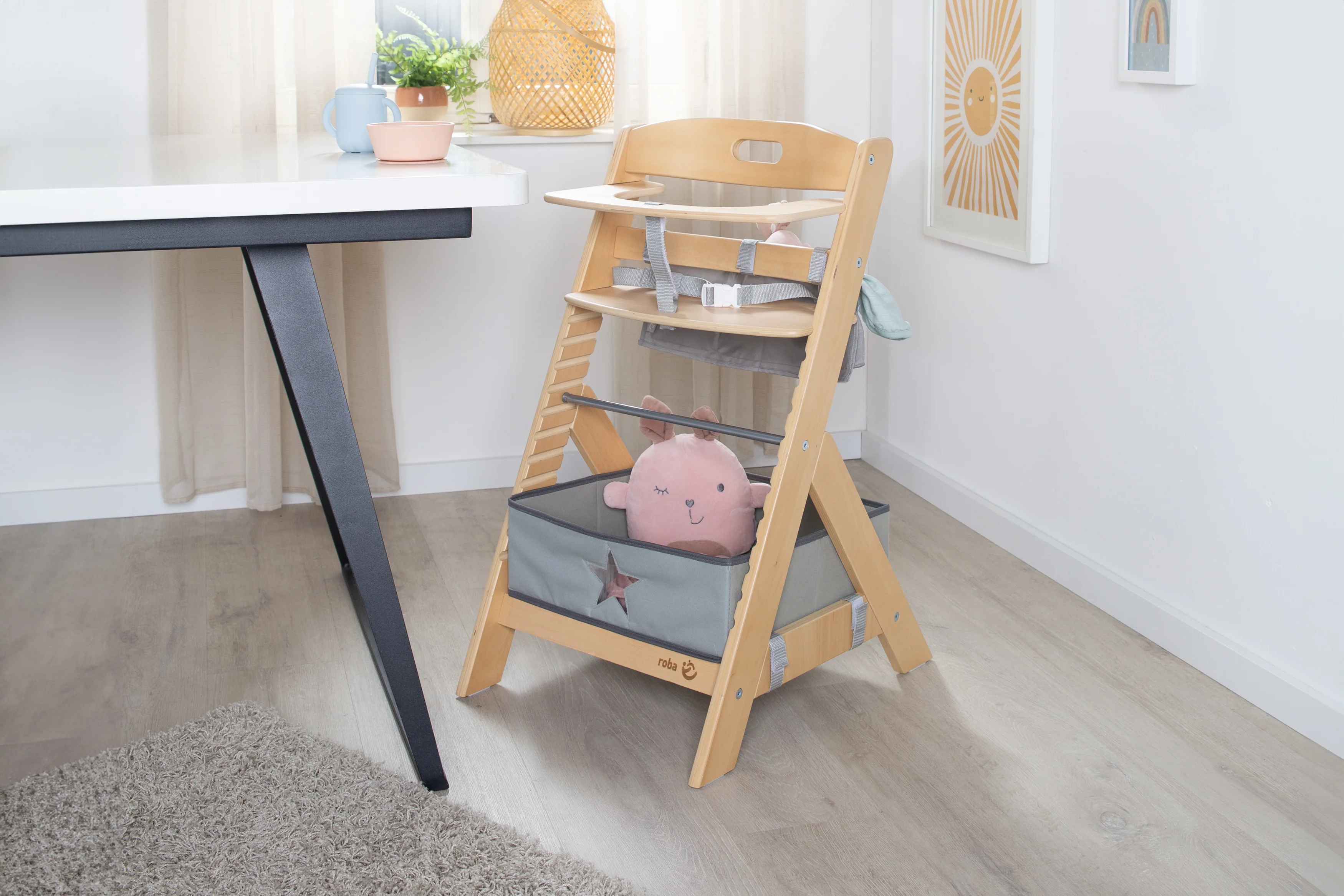 Babyhochstuhl 'Liv Up' inkl. Hochstuhl Organizer - FSC zertifiziertes Holz - Natur - Image 19