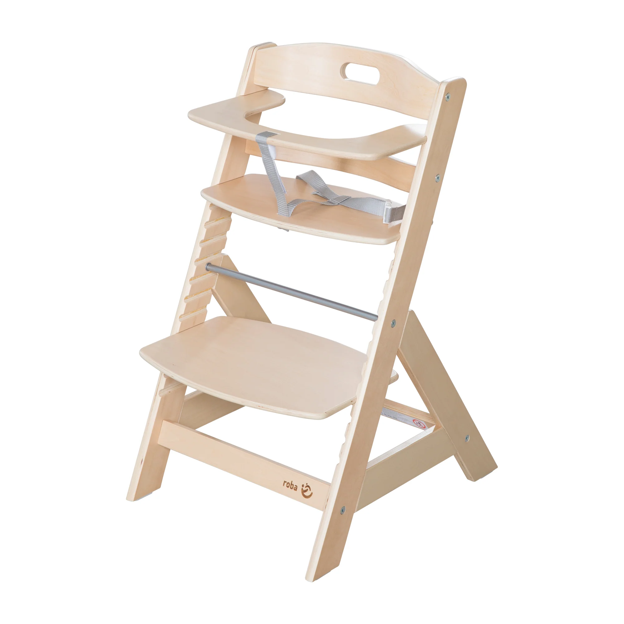 Babyhochstuhl 'Liv Up' inkl. Hochstuhl Organizer - FSC zertifiziertes Holz - Natur - Image 6
