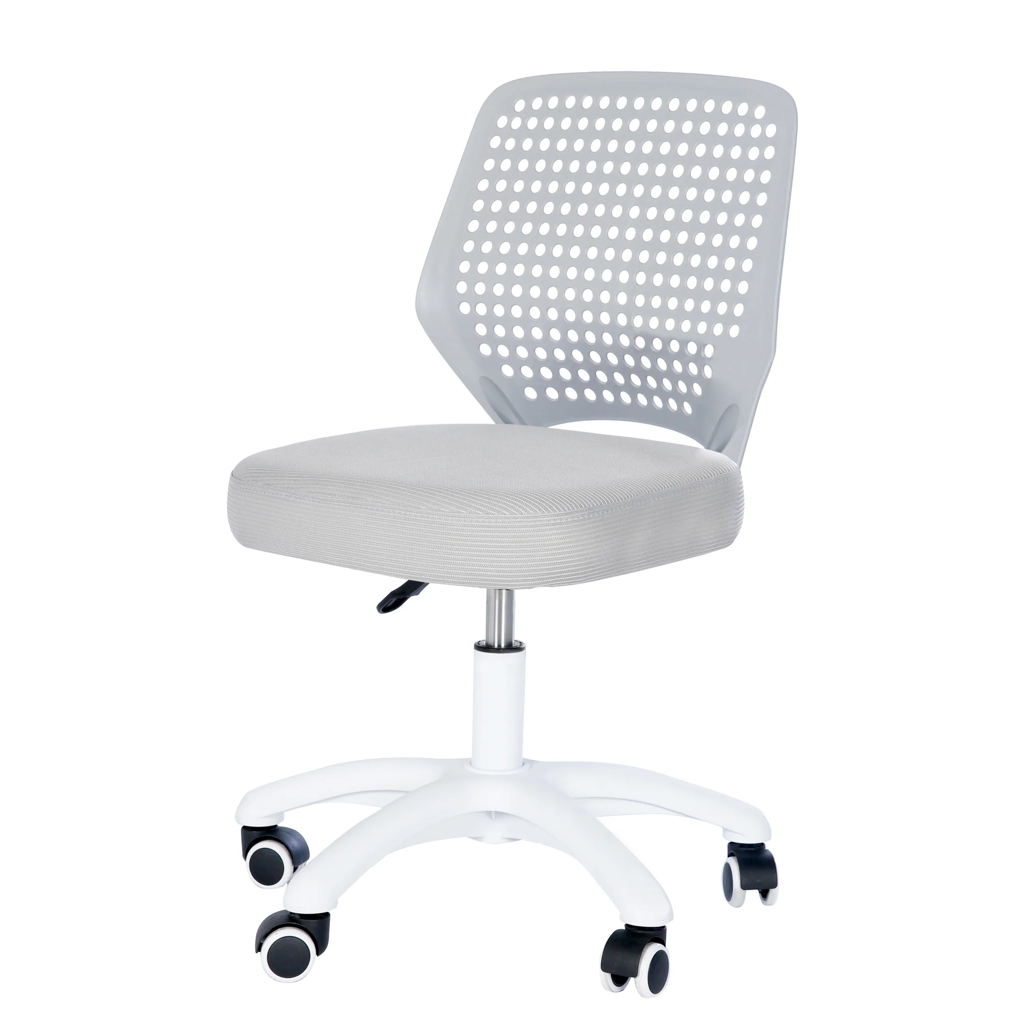 Kinderbürostuhl Smart Grow Basic - Ergonomischer Drehstuhl - Höhenverstellbar - Weiß / Grau - Image 31