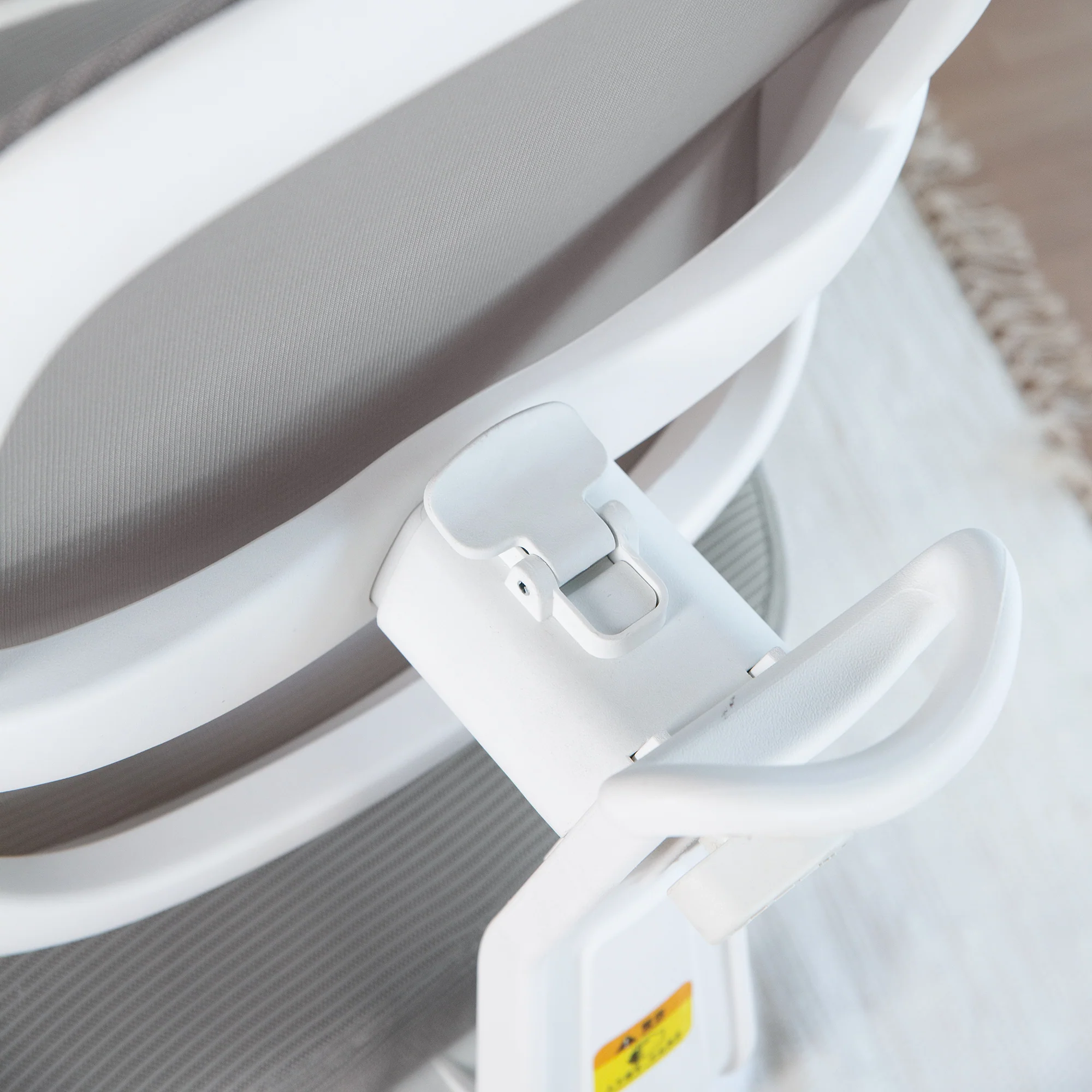Kinderbürostuhl Smart Grow 3D - Ergonomischer Drehstuhl - Höhenverstellbar - Weiß / Grau - Image 23