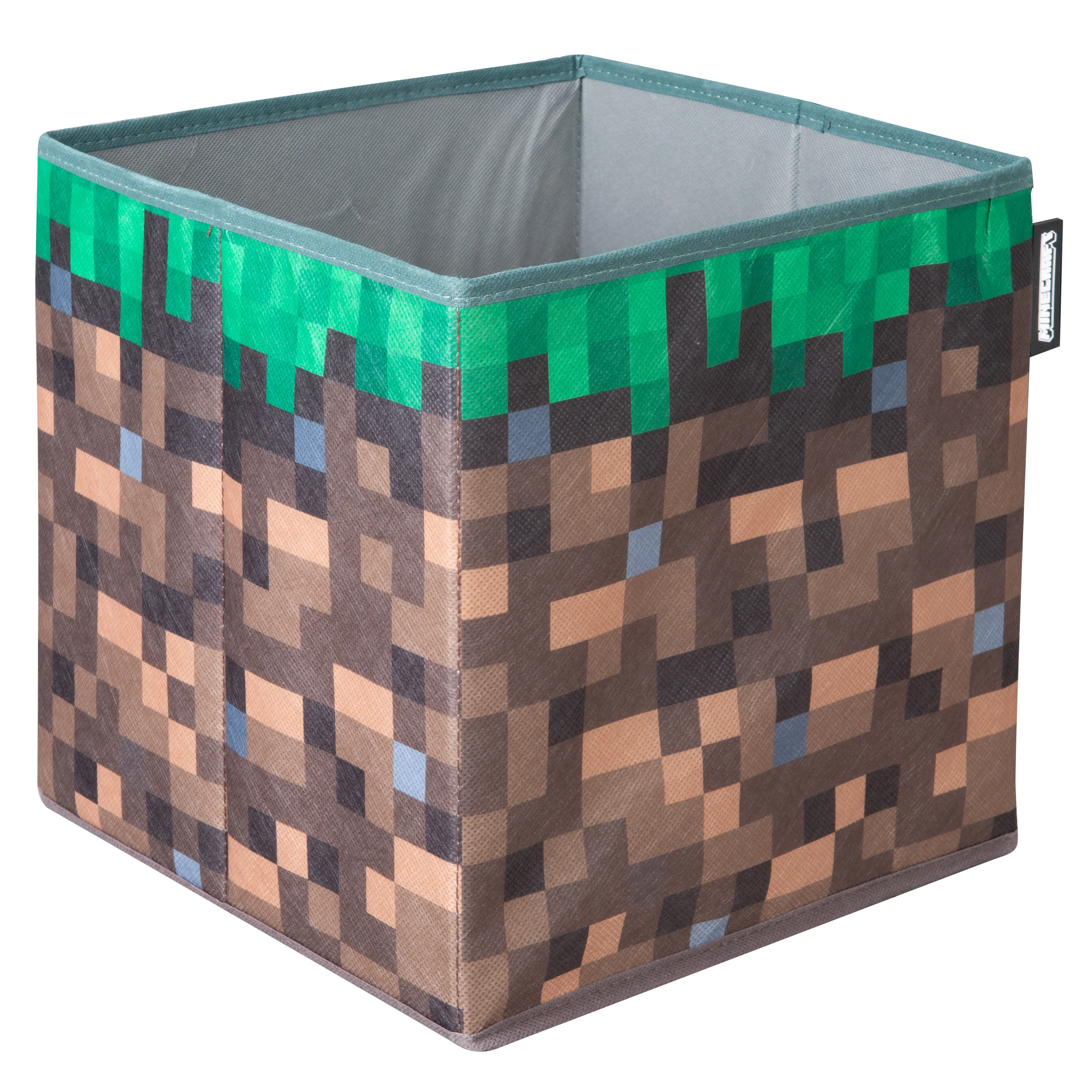 Stoffboxen 'Minecraft' 2er Set - Faltbarer Grasblock und TNT - Canvas - Image 3