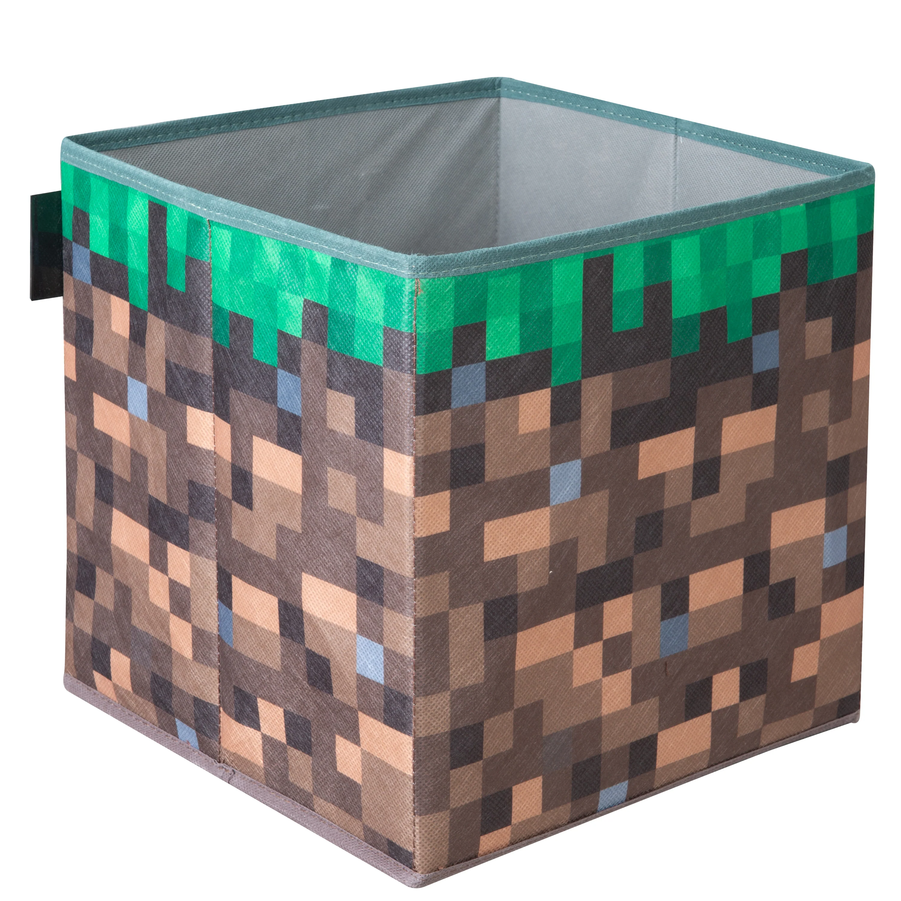 Stoffboxen 'Minecraft' 2er Set - Faltbarer Grasblock und TNT - Canvas - Image 6