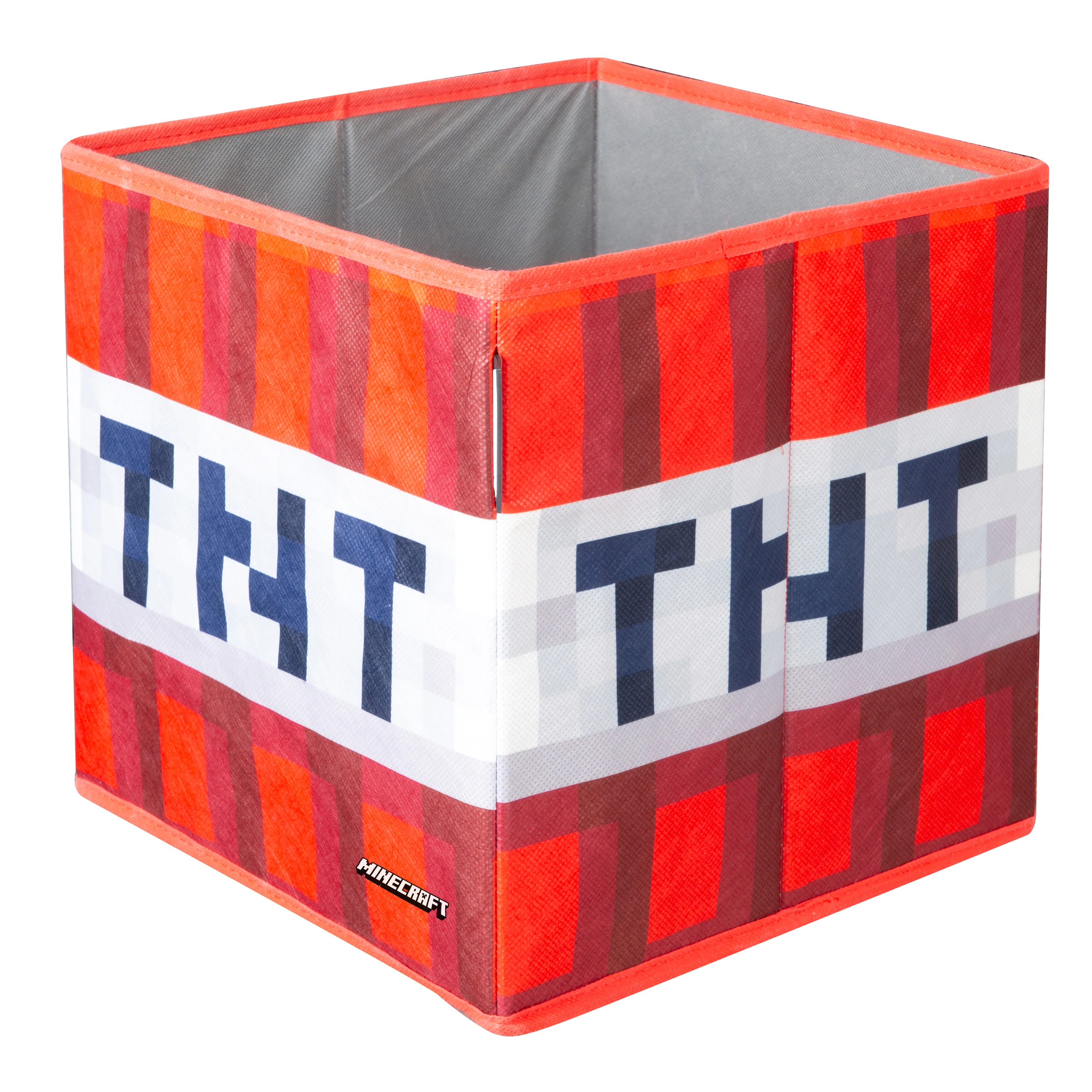 Stoffboxen 'Minecraft' 2er Set - Faltbarer Grasblock und TNT - Canvas - Image 8