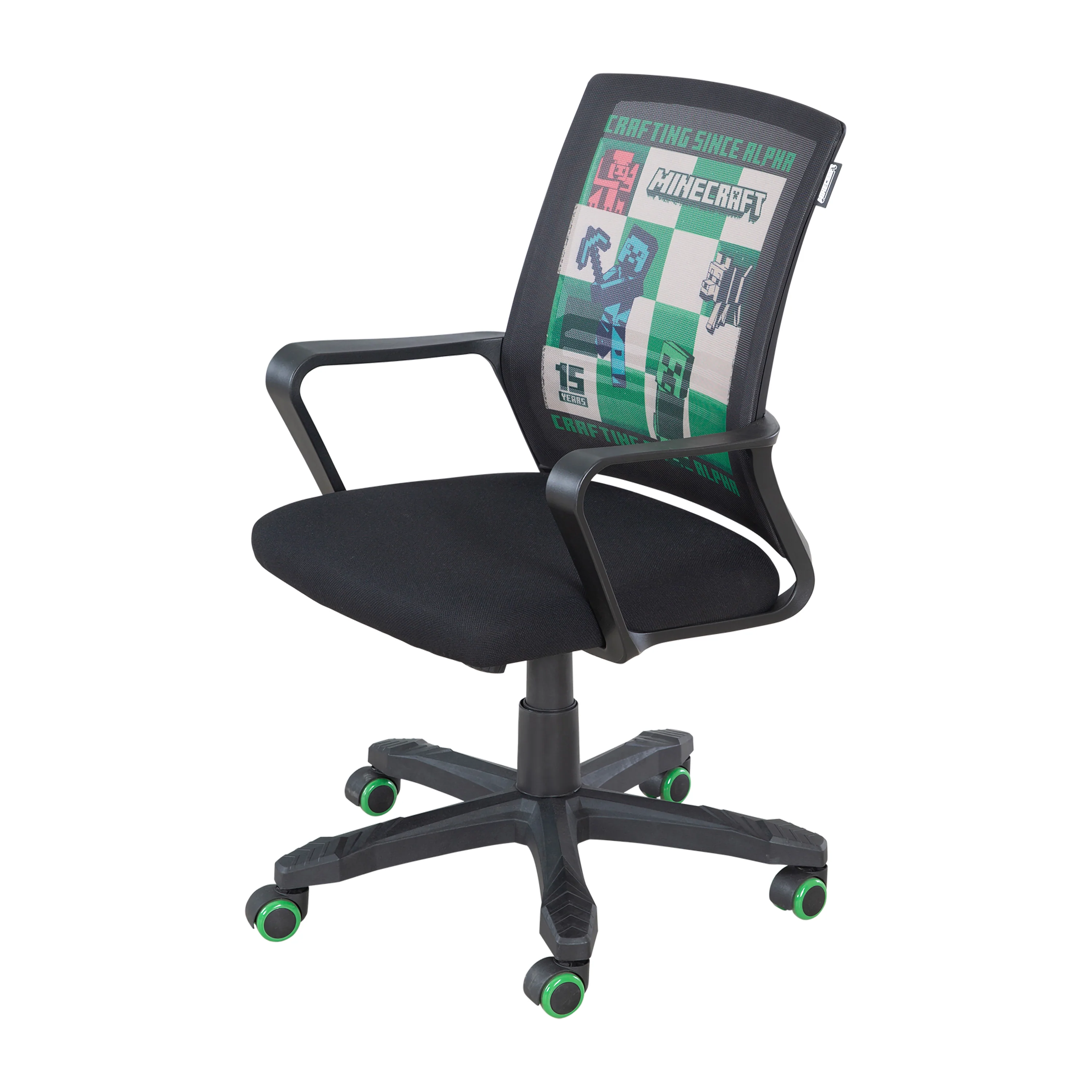 Gamingstuhl 'Minecraft' mit Wippmechanik - Stufenlos höhenverstellbar - Schwarz - Image 2