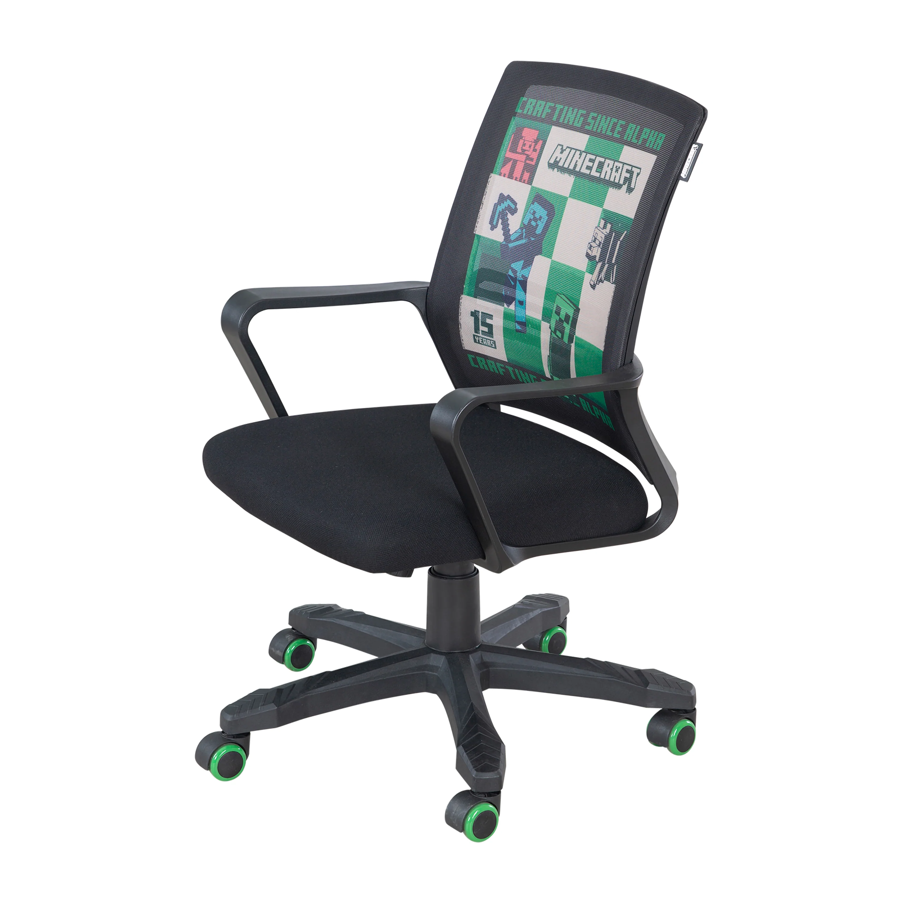 Gamingstuhl 'Minecraft' mit Wippmechanik - Stufenlos höhenverstellbar - Schwarz - Image 3