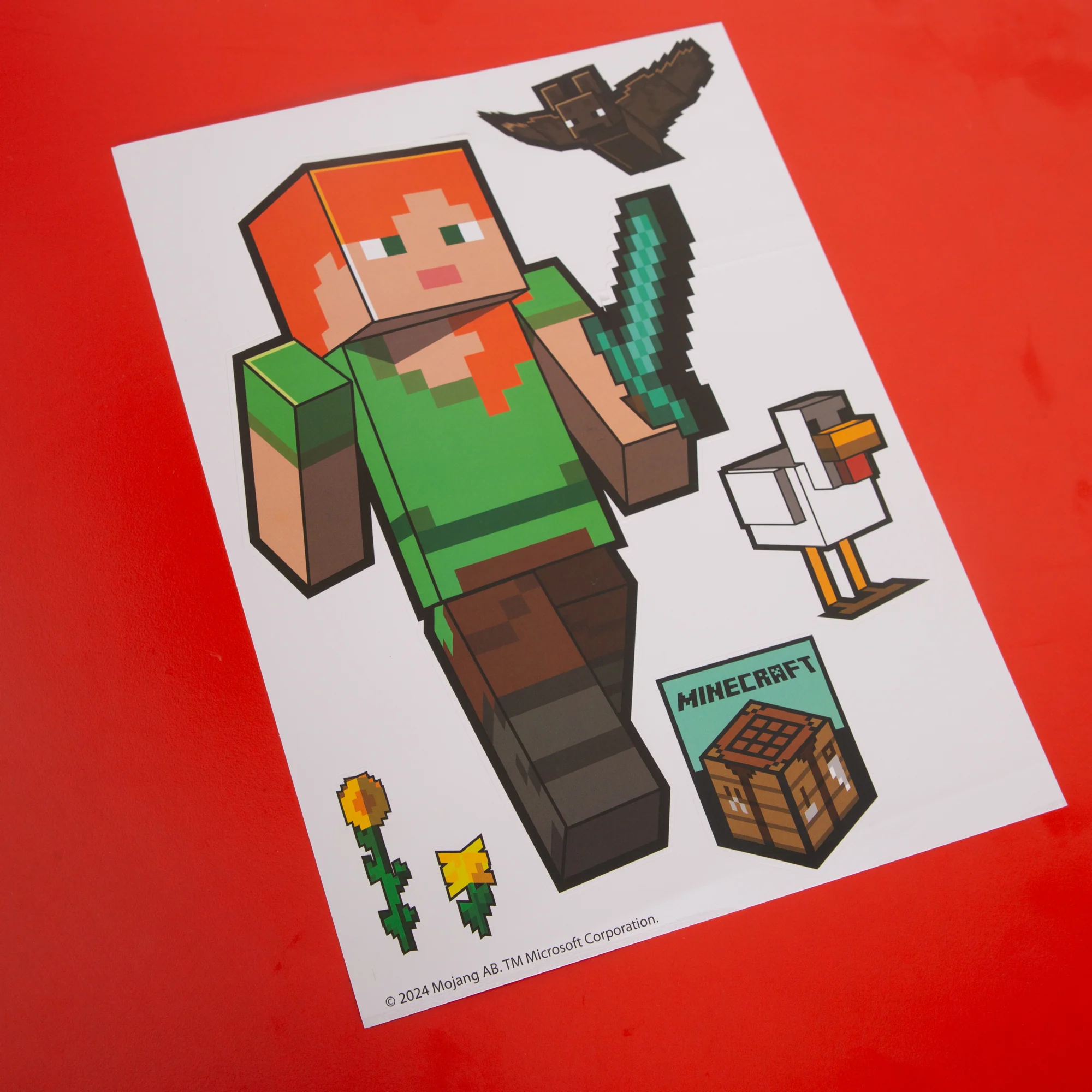 Wandtattoos 'Minecaft' Sticker Minecraft-Charakter - Selbtklebende Vinylfolie - Image 4