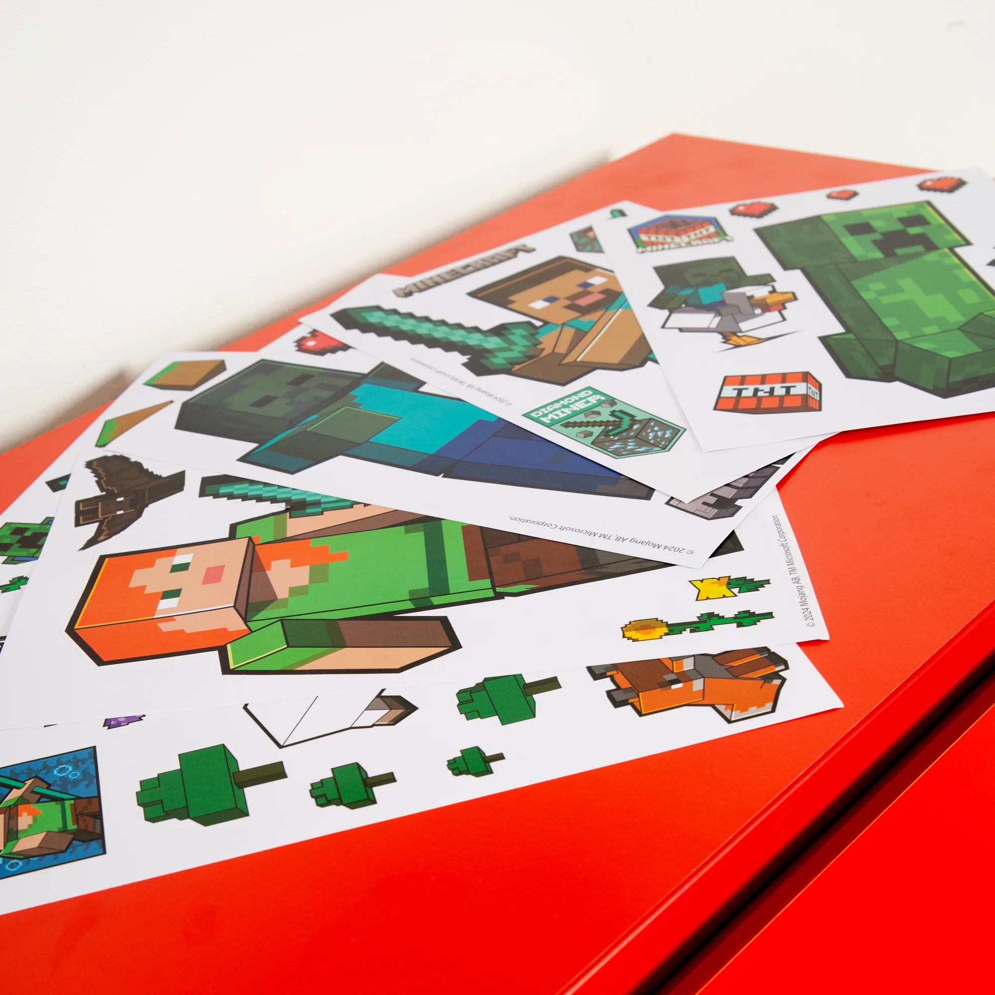 Wandtattoos 'Minecaft' Sticker Minecraft-Charakter - Selbtklebende Vinylfolie - Image 9