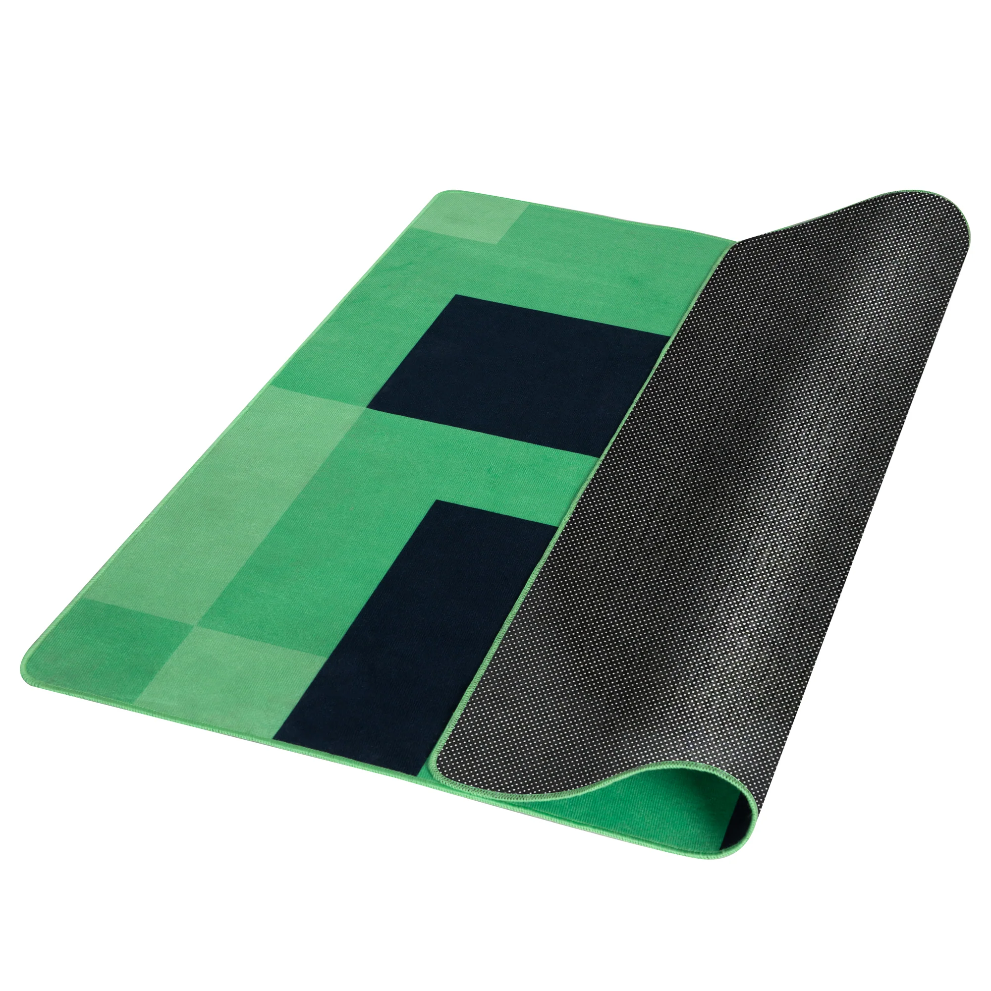 Teppich 'Minecraft' Creeper - 120 x 120 cm - Grün / Schwarz - Image 3