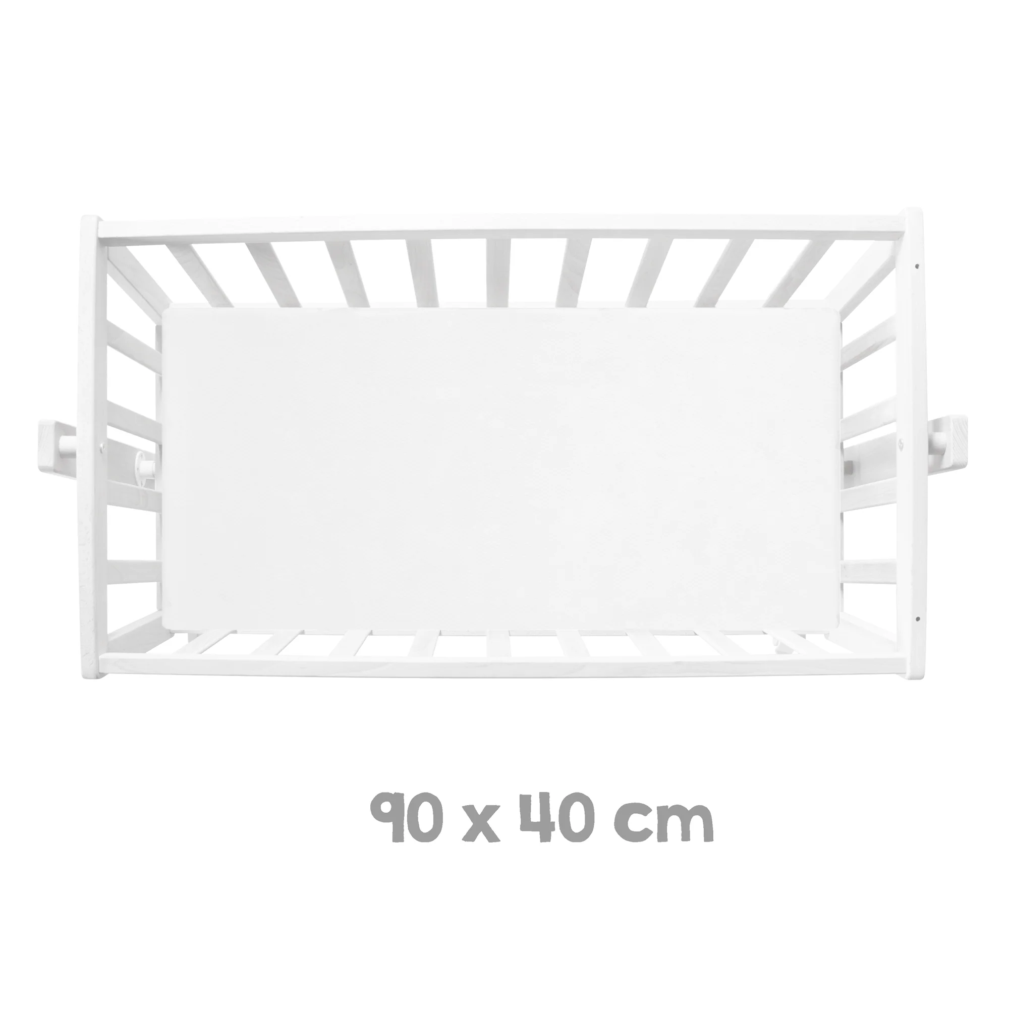 Komplettwiegenset 'Heartbreaker', 40 x 90 cm, weiß, Stubenwagen mit Feststellfunktion, inkl. Ausstattung - Image 6