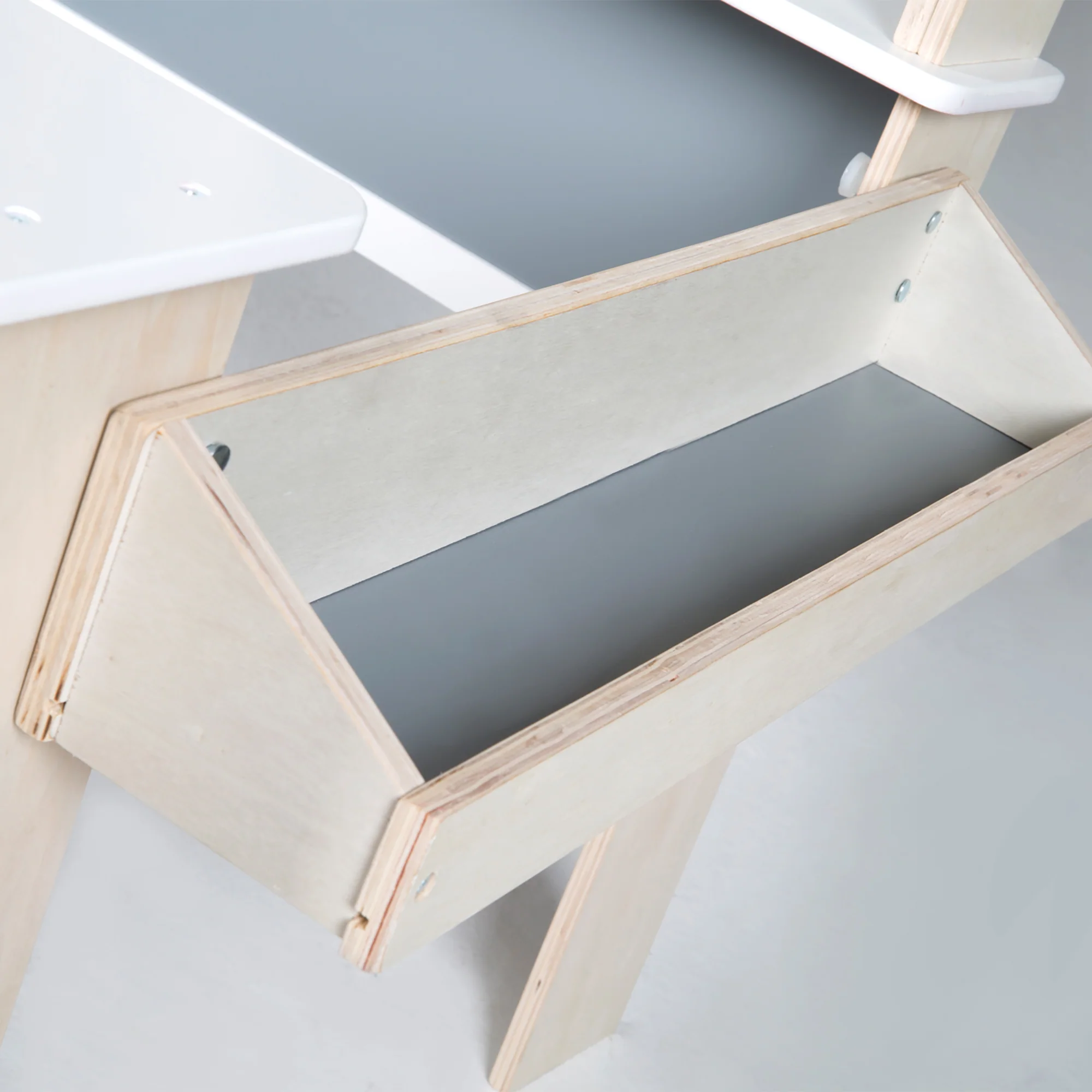 Kaufladen für Kinder, Kaufmannsladen aus Holz, Verkaufsstand mit Theke und Seitentheke - Image 11