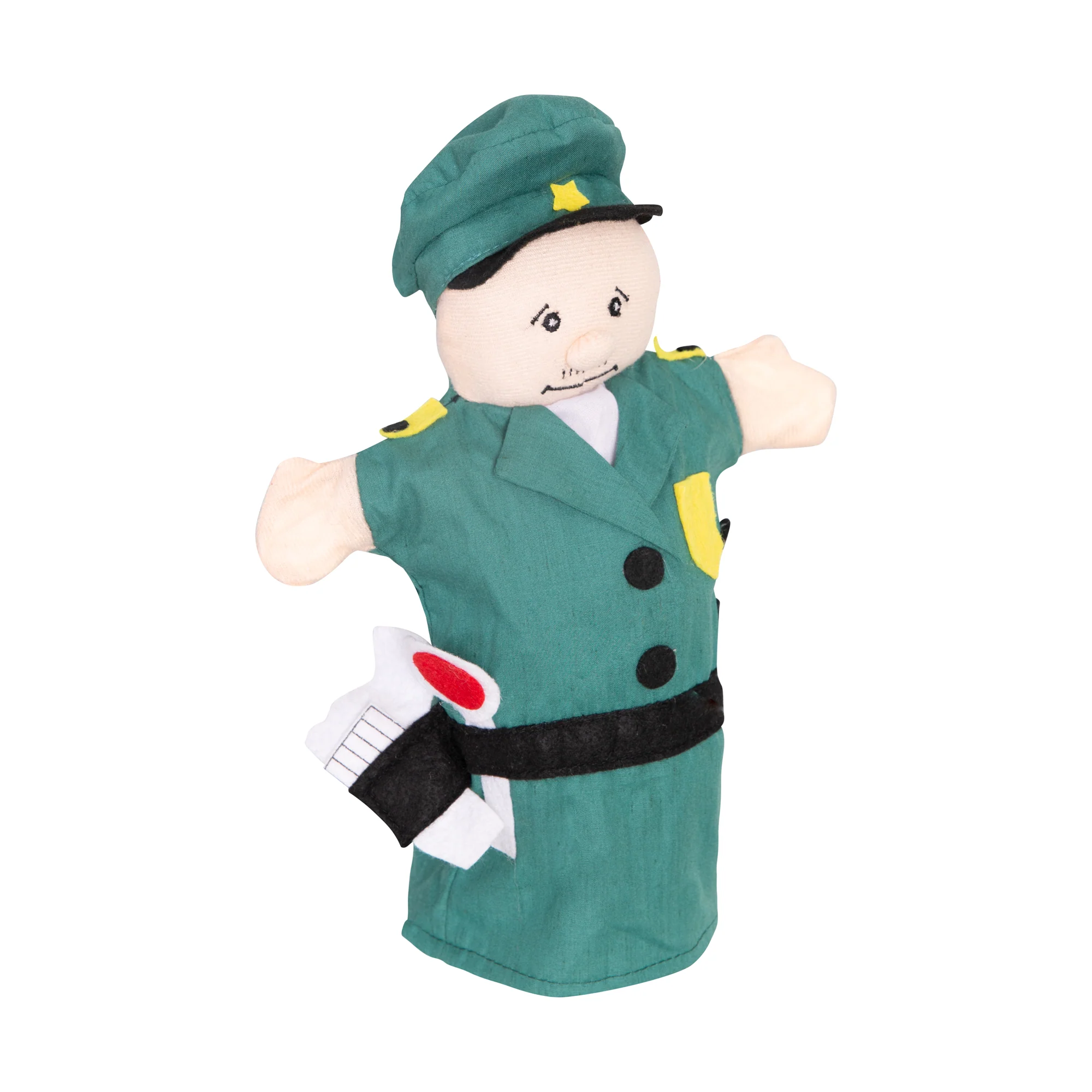 Kasperlefiguren aus Stoff, Handpuppenset 6-tlg, Kasperpuppen für Puppentheater & Rollenspiel - Image 10