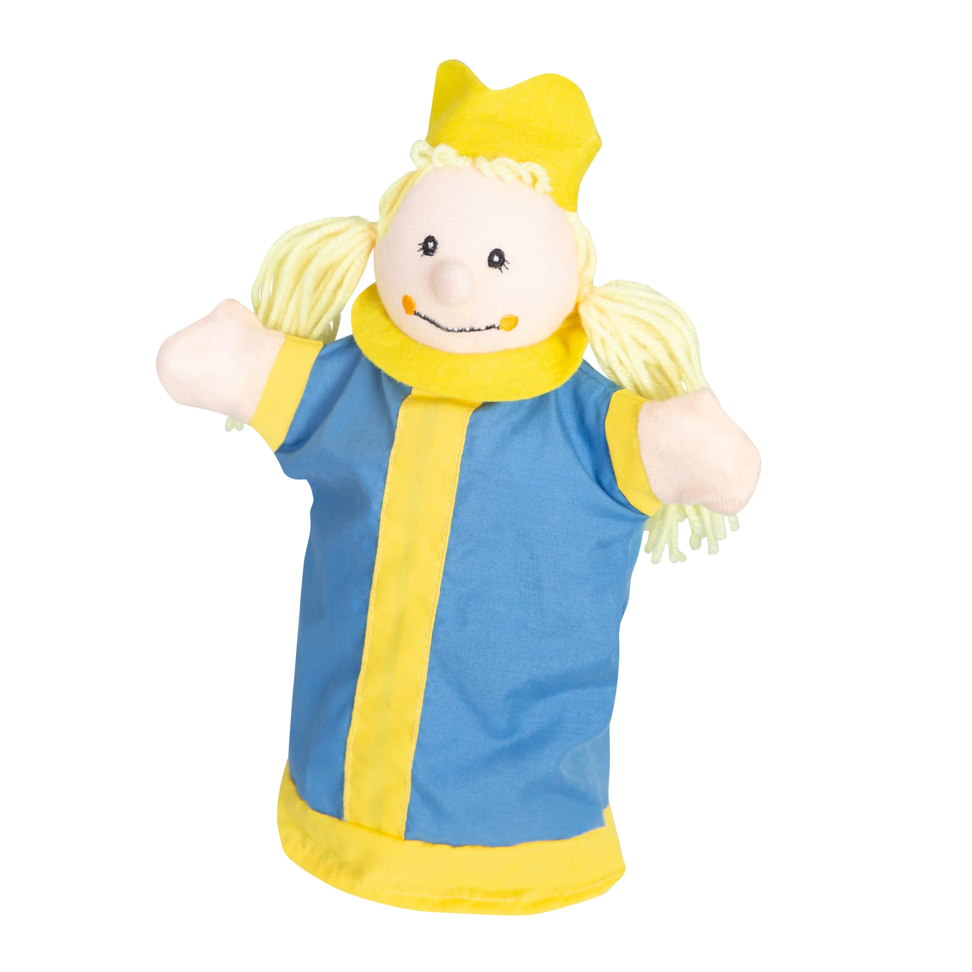 Kasperlefiguren aus Stoff, Handpuppenset 6-tlg, Kasperpuppen für Puppentheater & Rollenspiel - Image 11