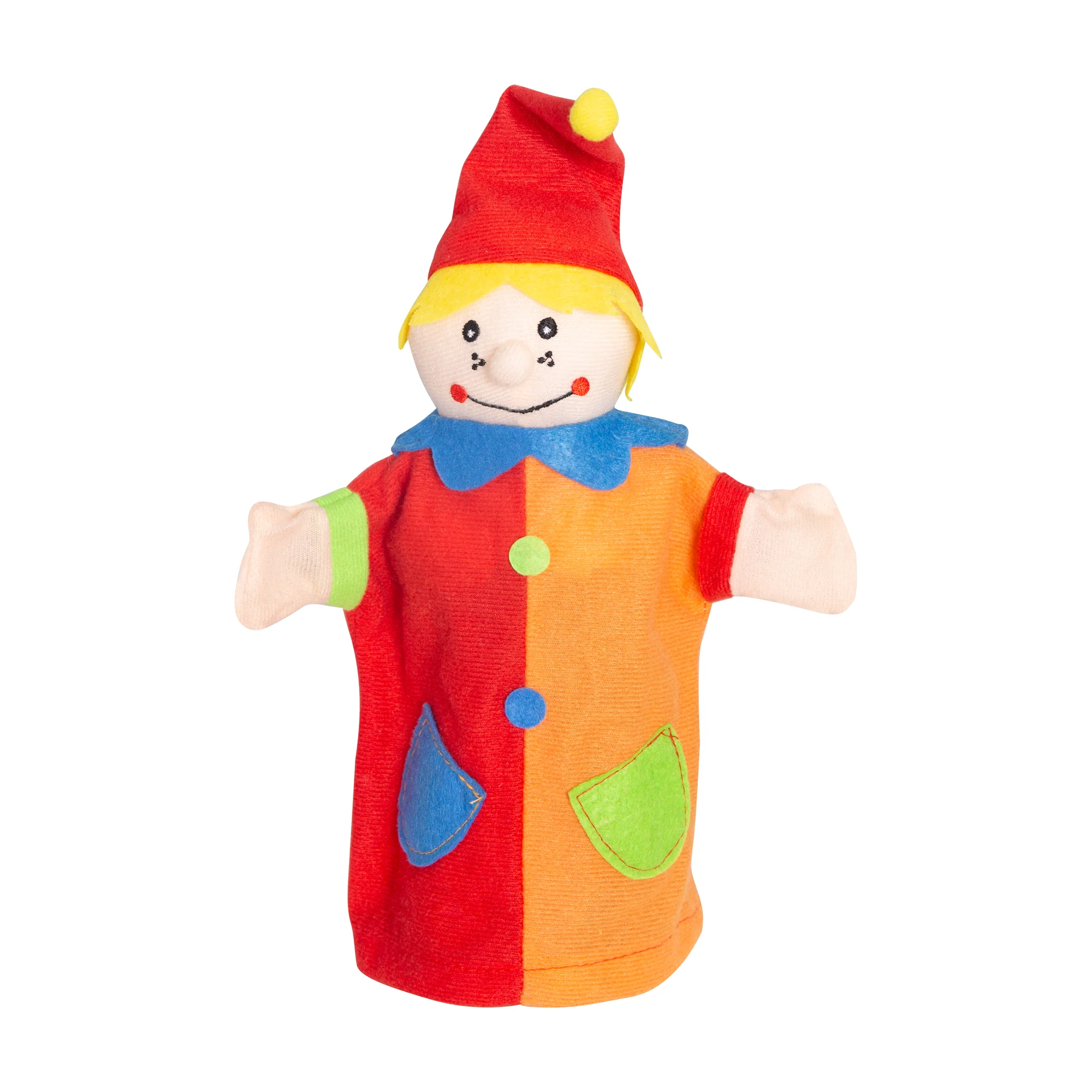 Kasperlefiguren aus Stoff, Handpuppenset 6-tlg, Kasperpuppen für Puppentheater & Rollenspiel - Image 13