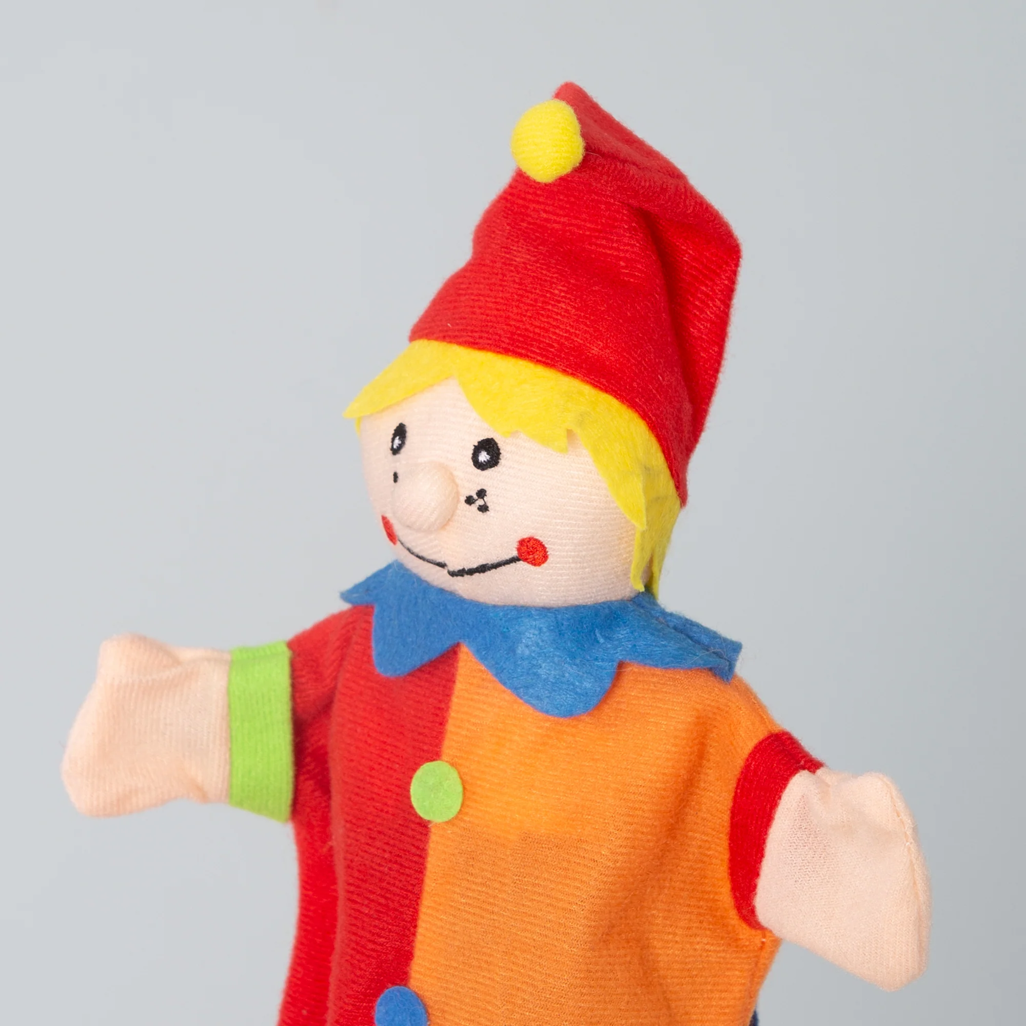 Kasperlefiguren aus Stoff, Handpuppenset 6-tlg, Kasperpuppen für Puppentheater & Rollenspiel - Image 8