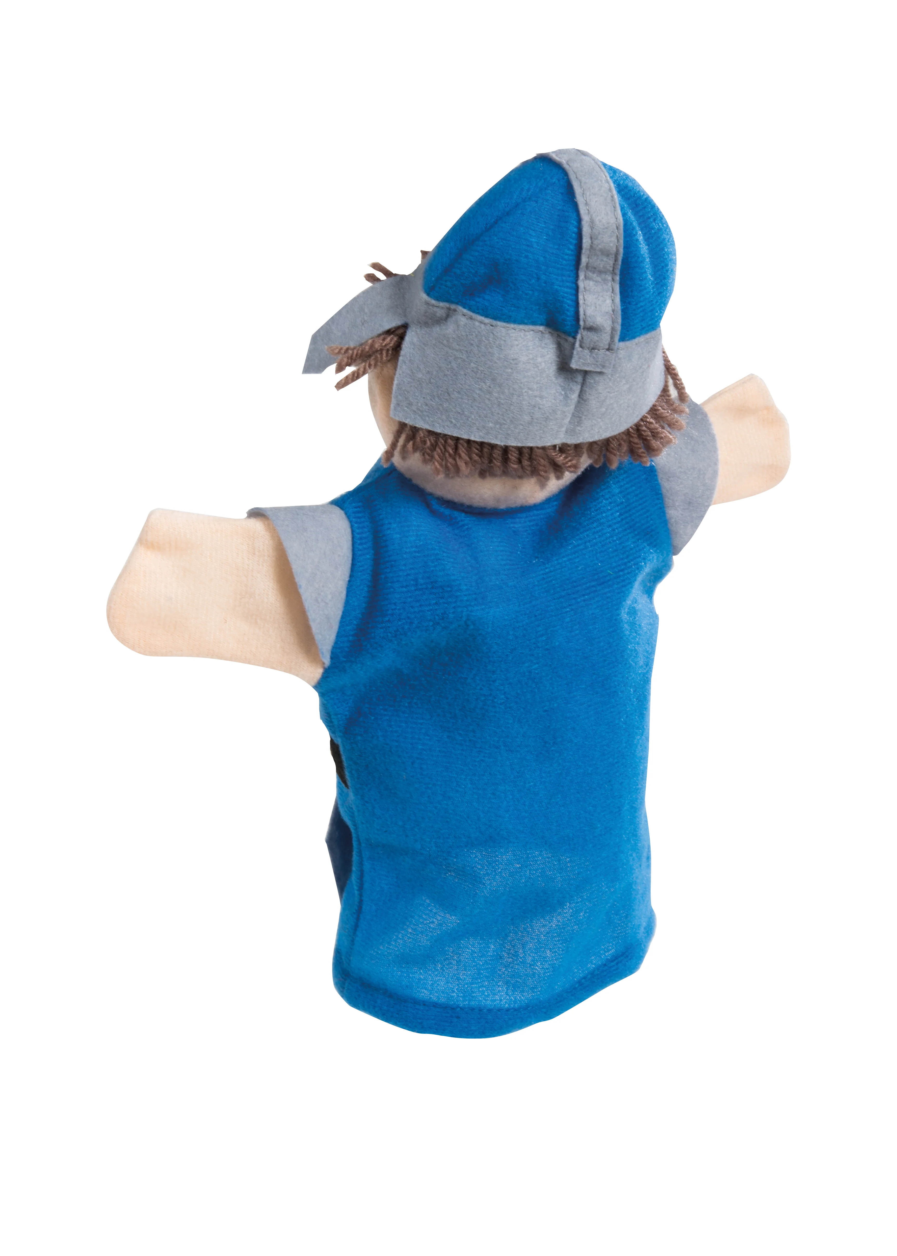 Handpuppenset aus Plüsch & Filz, Kasperlefiguren 4-tlg, Hand-/Kasperpuppen für Kasperletheater - Image 5