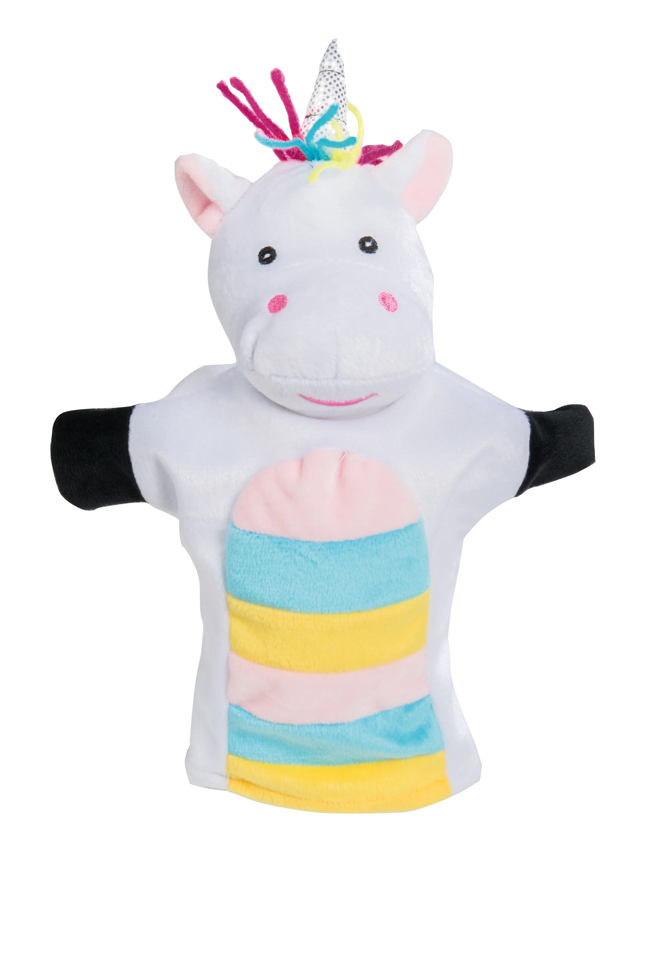 Handpuppenset aus Plüsch & Filz, Kasperlefiguren 4-tlg, Hand-/Kasperpuppen für Kasperletheater - Image 6