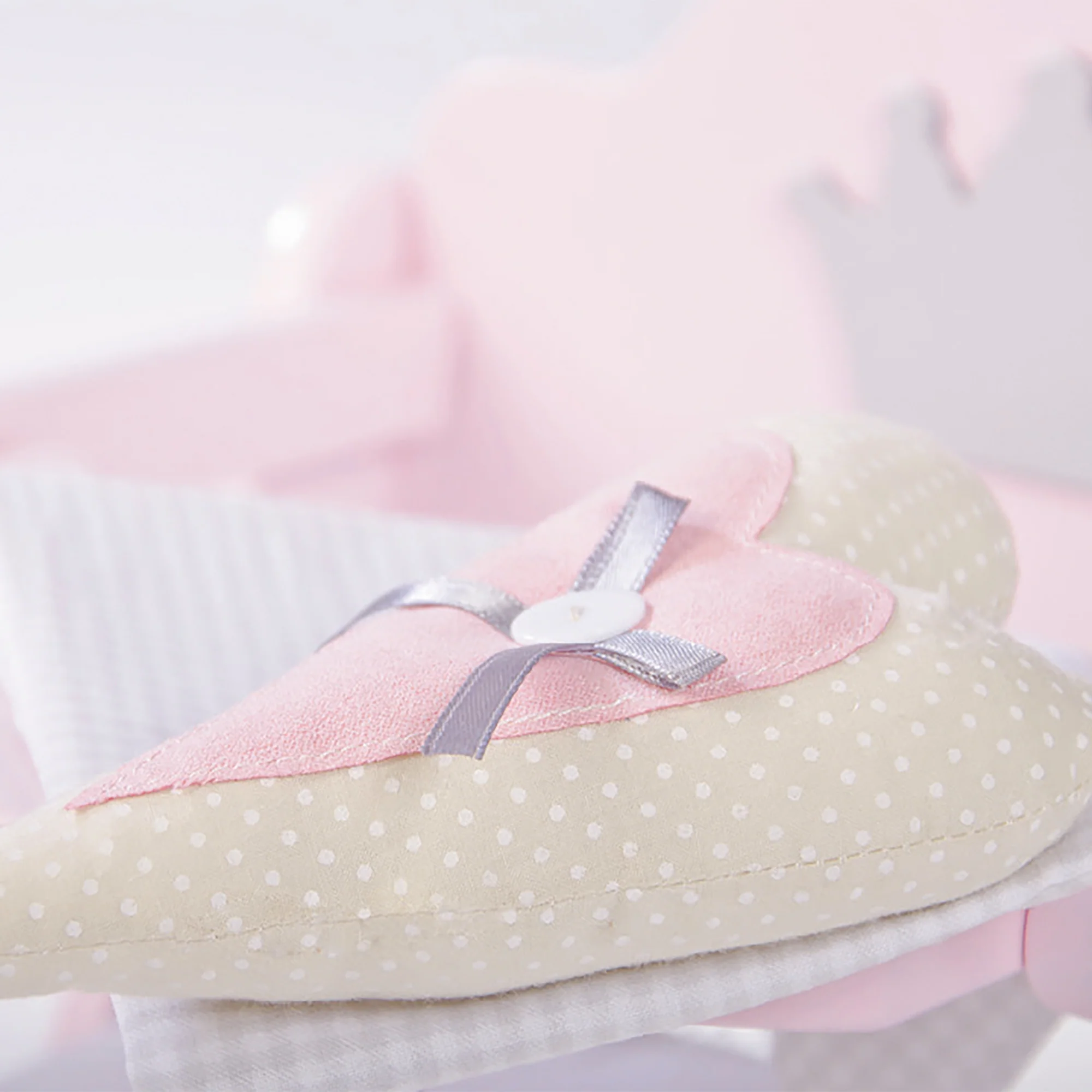 Puppenhochstuhl 'Prinzessin Sophie', für Puppen & Babypuppen, rosa/silber mit Krone - Image 4