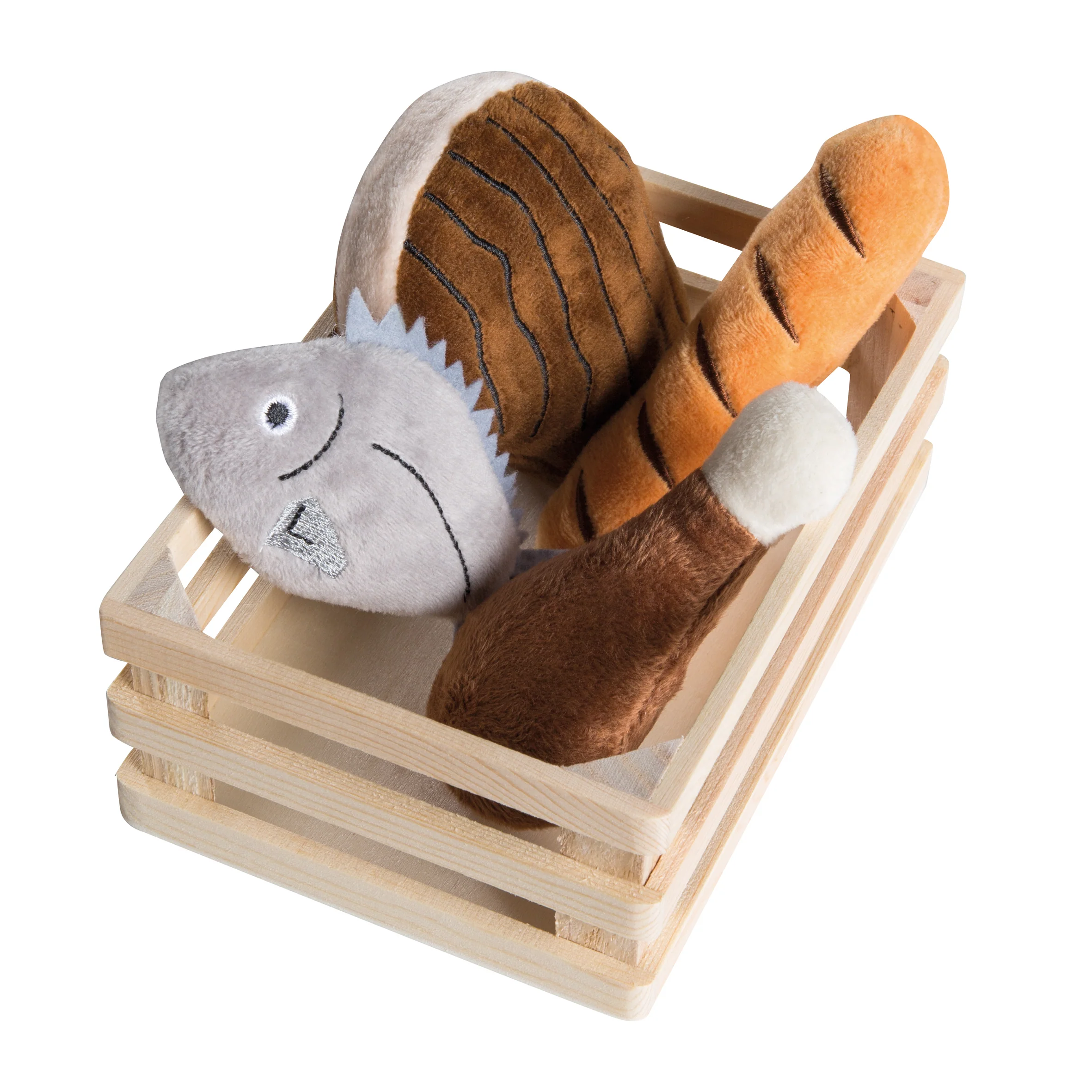 Nahrungsmittelgruppen, 4 Körbchen mit Zubehör für Kaufladen und Kinderküche - Image 6