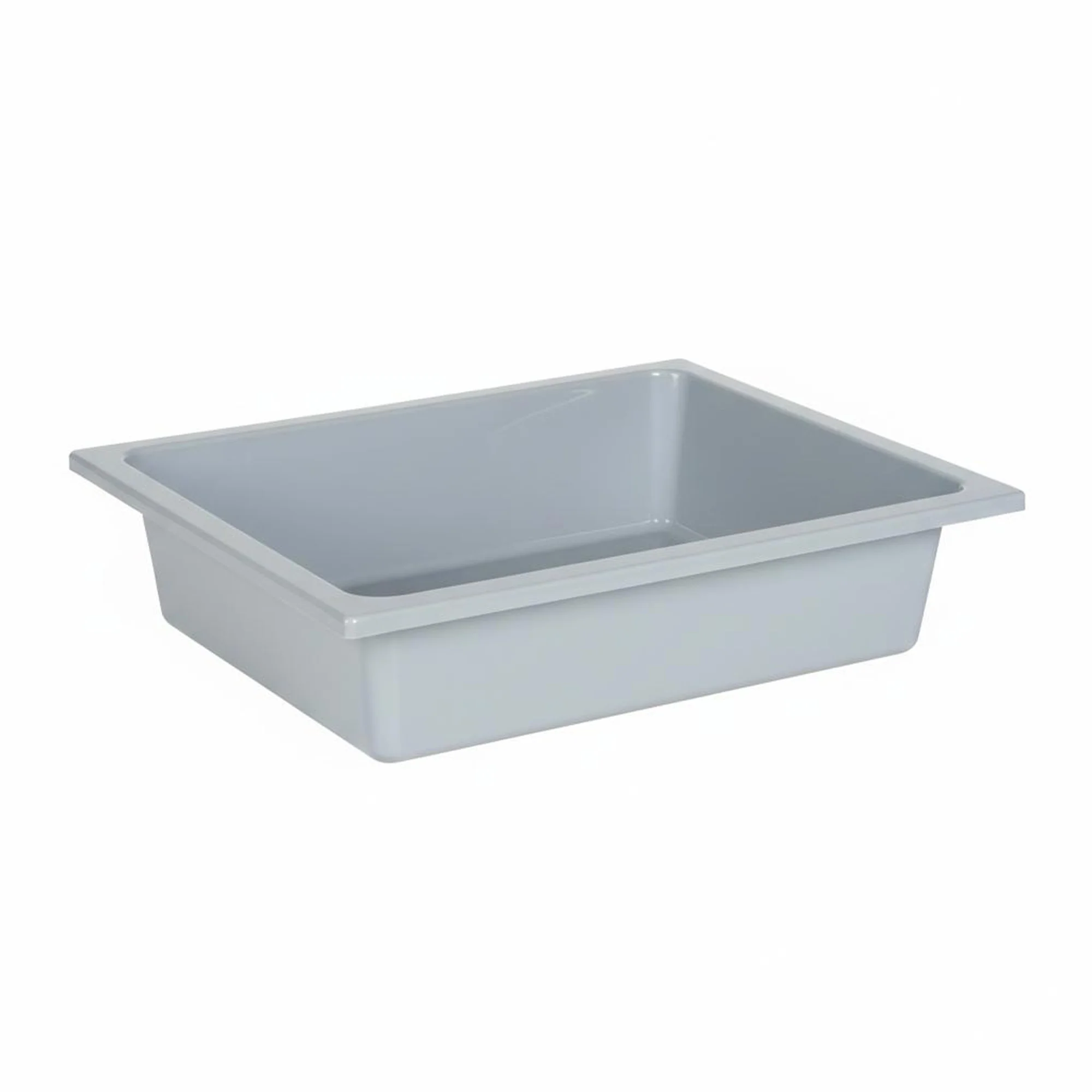 Spielwanne aus Kunststoff für Outdoor-Spielmöbel - Fassungsvermögen ca. 6-7 Liter - Grau - Image 3