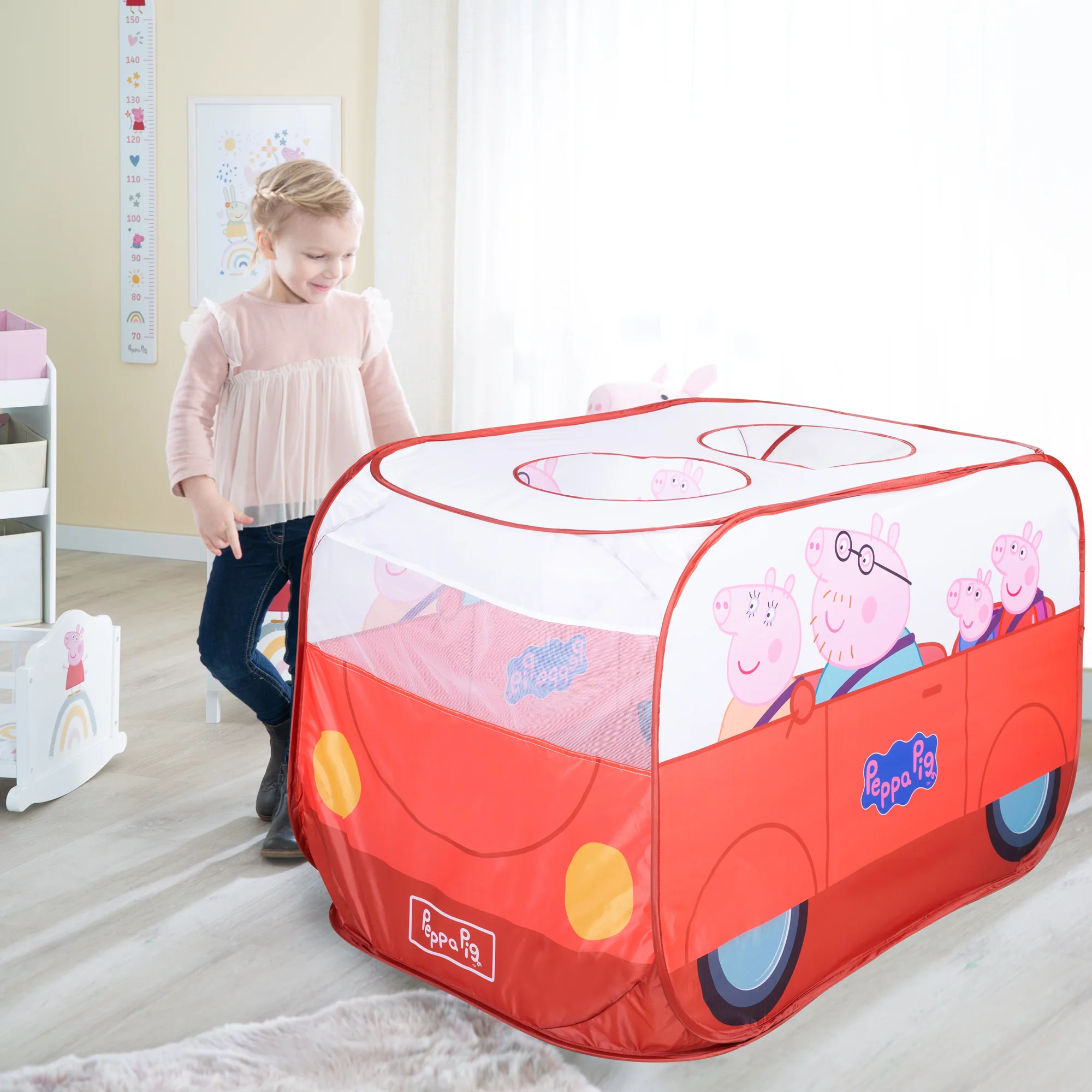 Pop-Up Spielzelt 'Peppa Pig' - Zelt in Autoform mit automatischer Klappfunktion - Image 7
