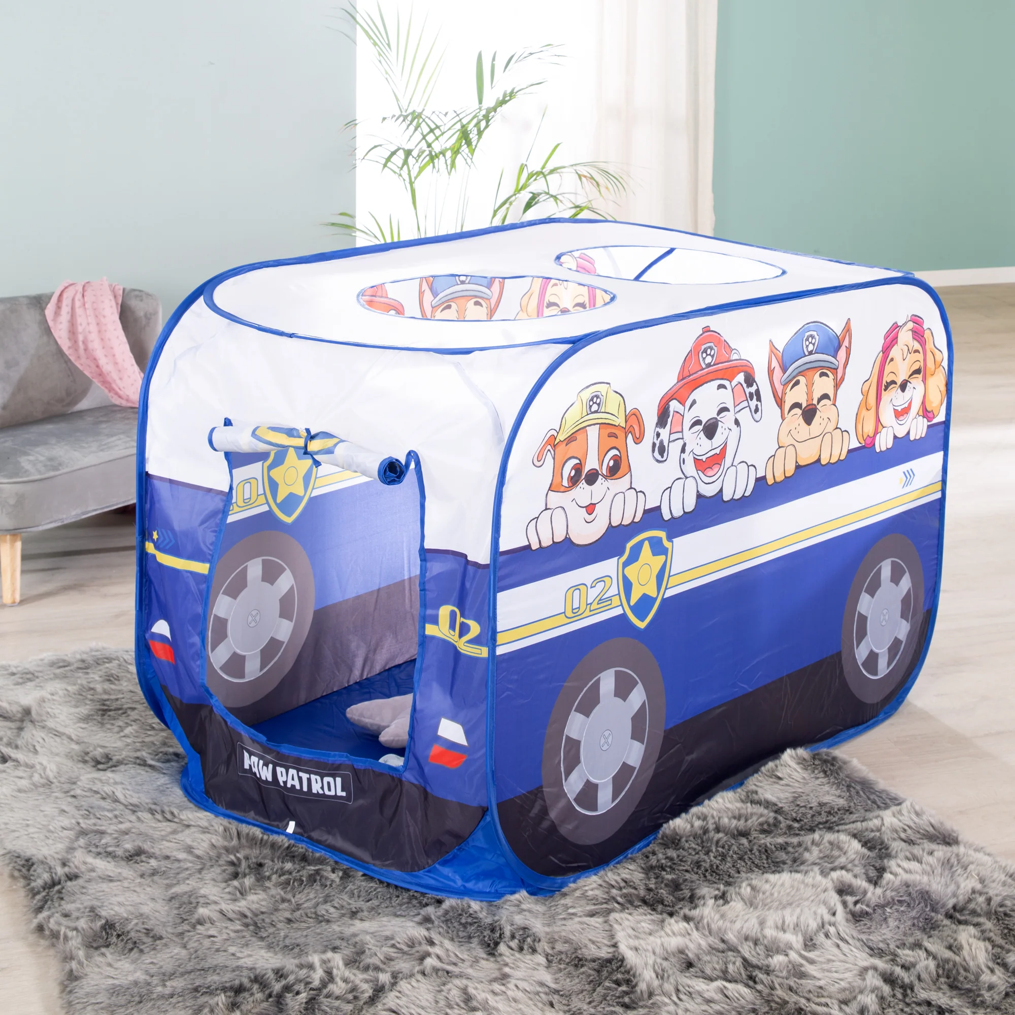 Pop-Up Spielzelt 'Paw Patrol' - Zelt in Autoform mit automatischer Klappfunktion - Image 7