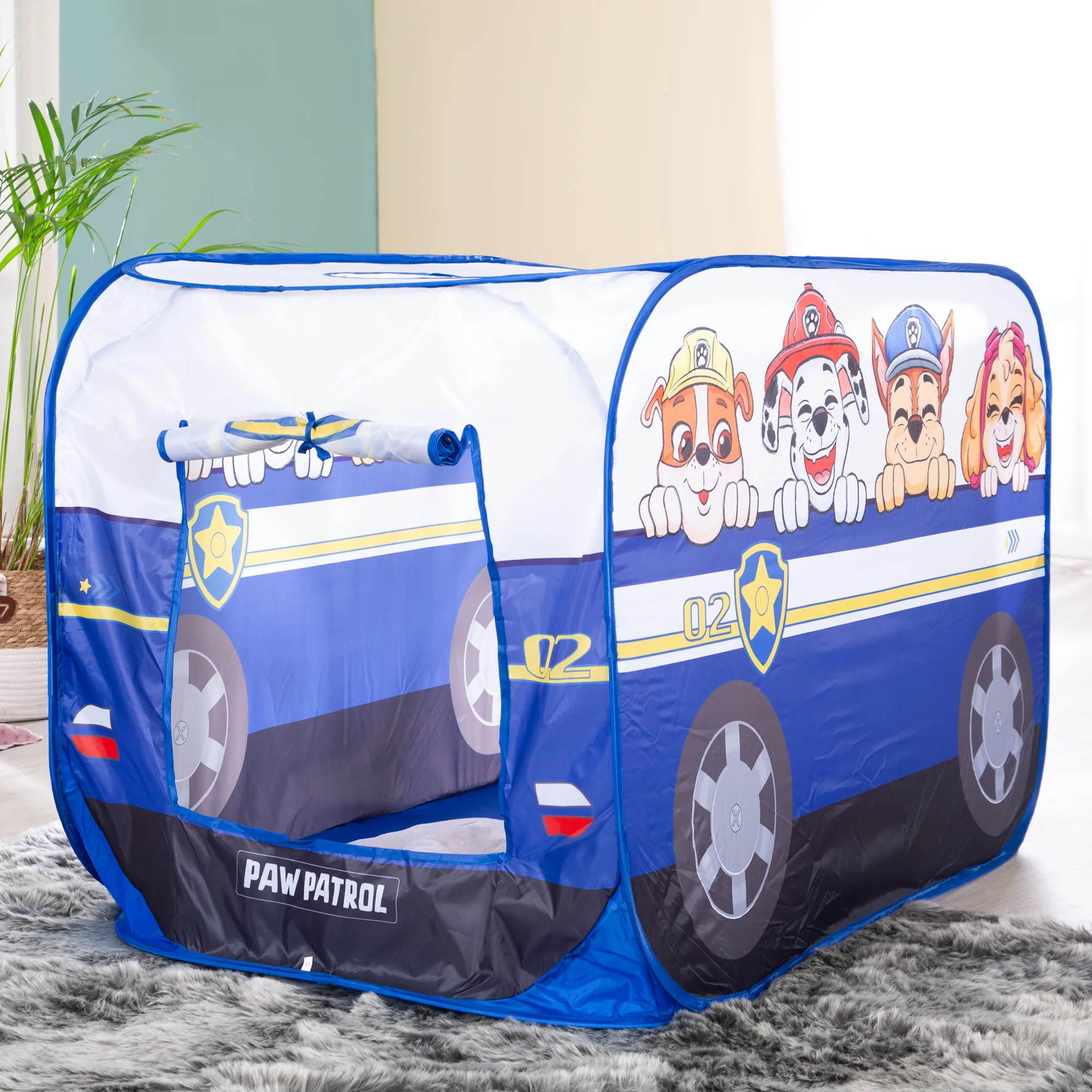 Pop-Up Spielzelt 'Paw Patrol' - Zelt in Autoform mit automatischer Klappfunktion - Image 9